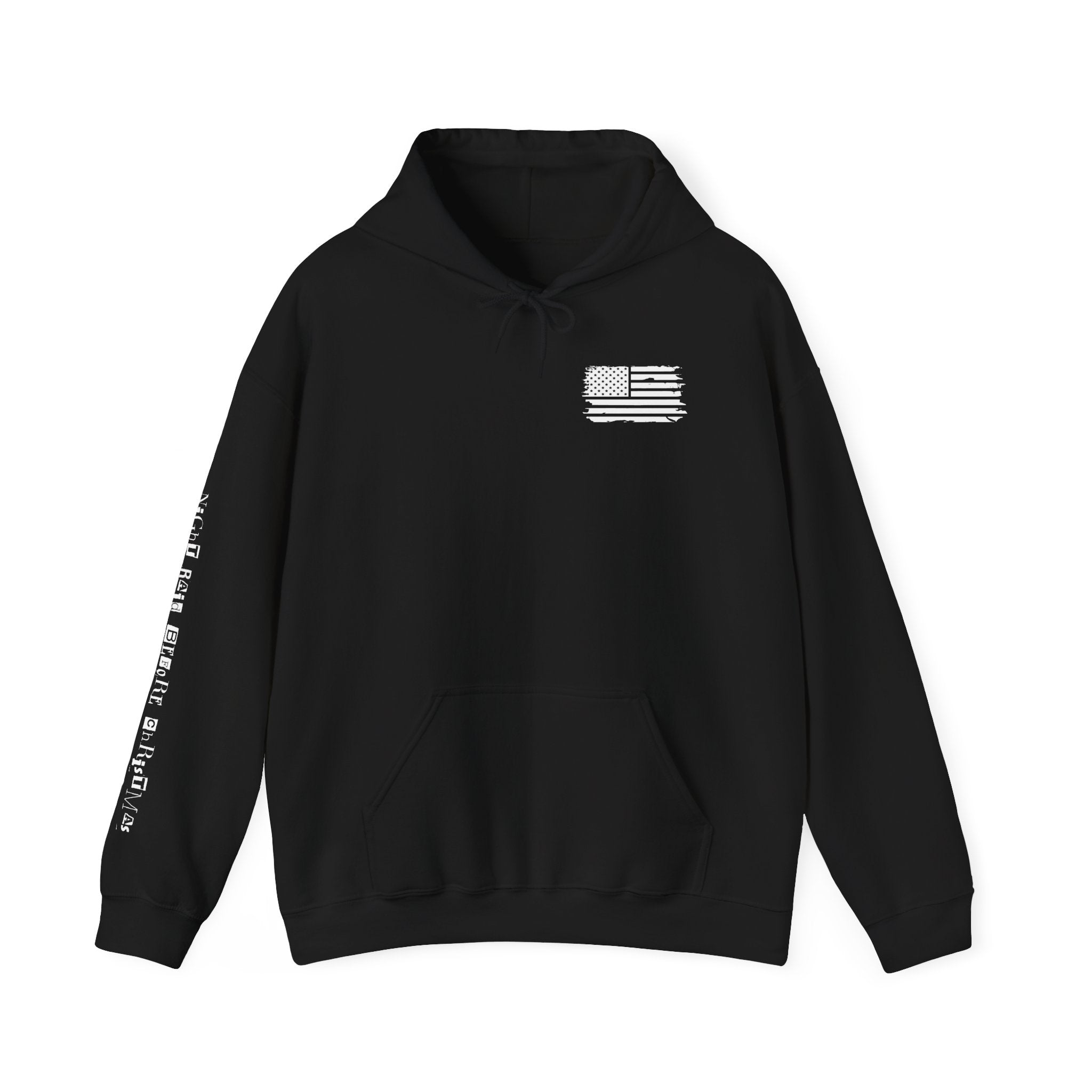 Night Raid Before Christmas Patriotic Hoodie Rebel Spirit Unisex Hoodie