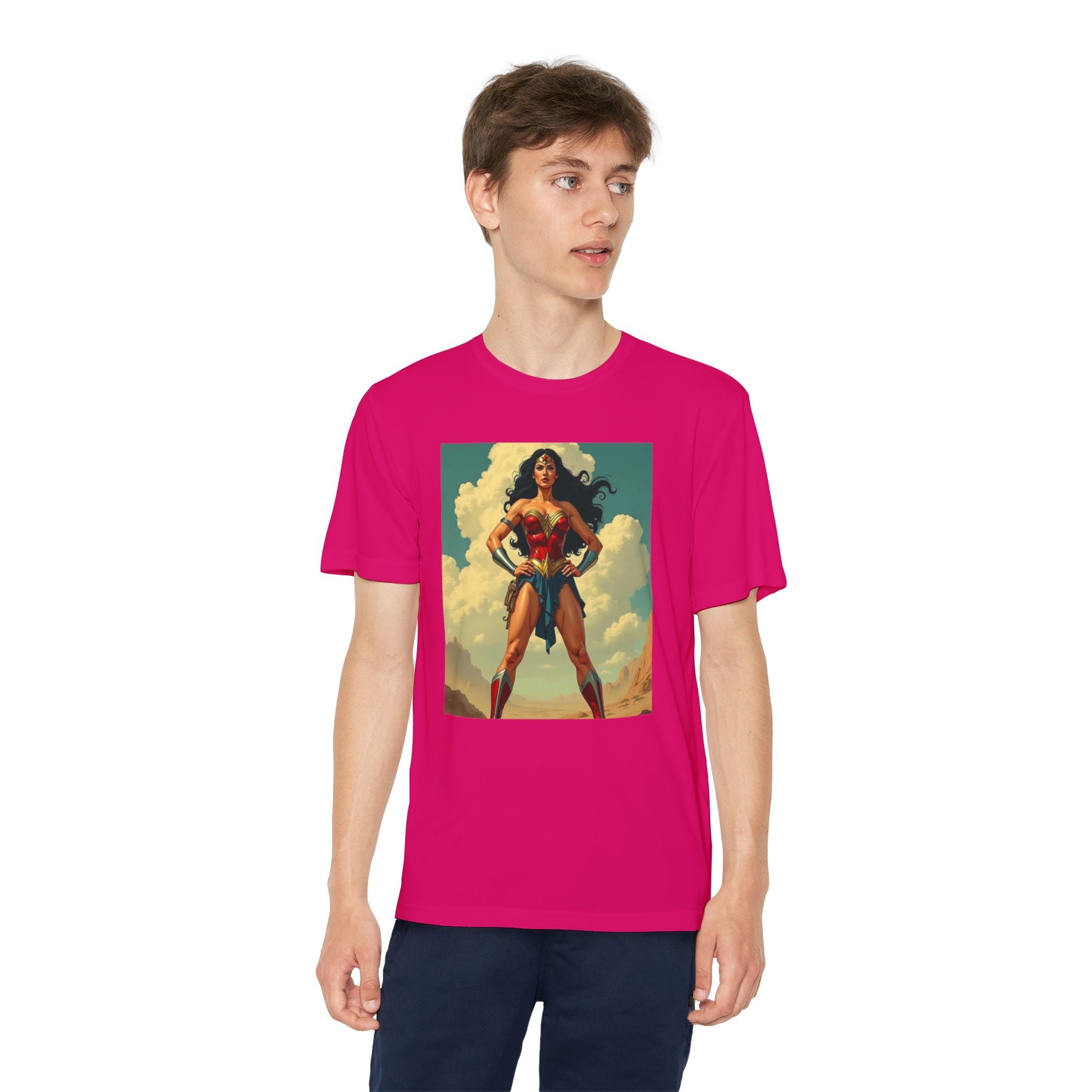 Wonder Woman Superhero Marvel t-shirt, Kids Graphic Tee, Boys Superhero Shirt, Children's Movie Character Top