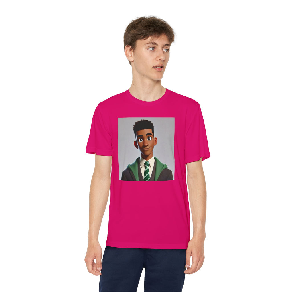 Youth Competitor Tee - Harry Potter, Wizard School Shirt, Magical Kids Top, Hogwarts Fan Gift, Sorcerer's Stone T-Shirt