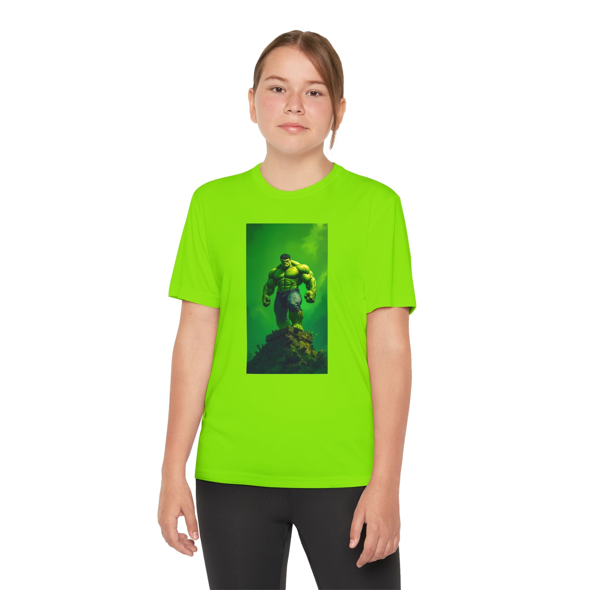 The Incredible Hulk Superhero Marvel Patriotic, Kids Graphic T-Shirt, Boys Hero Top, Girls Comic Book Clothing, Birthday
