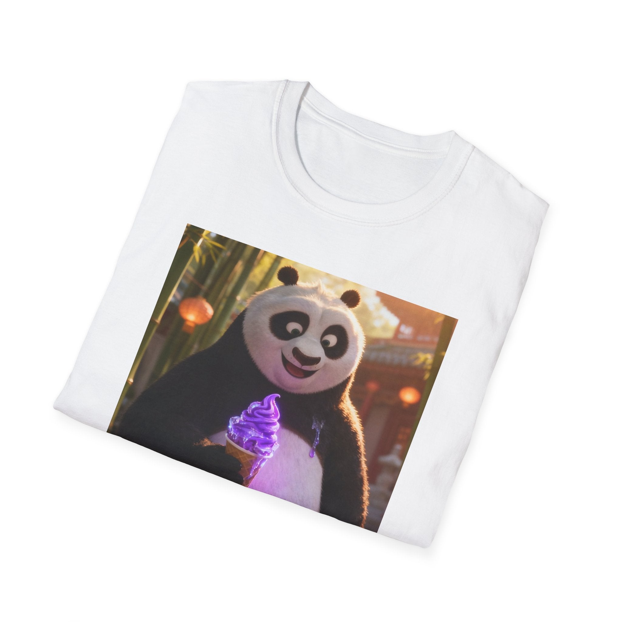 Kung Fu Panda Unisex Softstyle T-Shirt, DreamWorks Animation Youth Competitor Tee, Graphic Tee, Movie Fan Gift, Cult Classic Shirt, Comfy