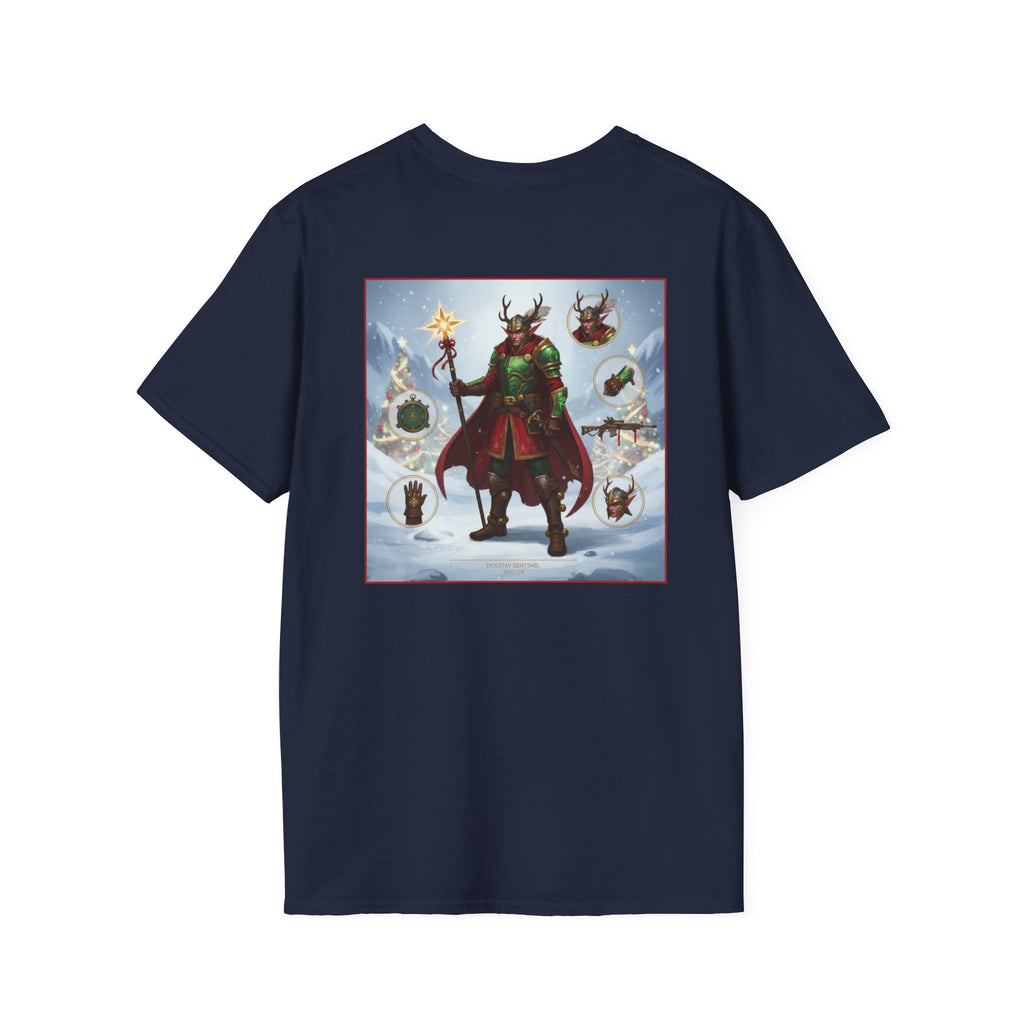 Yule Guard Patriotic Christmas Holiday ~ Unisex Softstyle T-Shirt