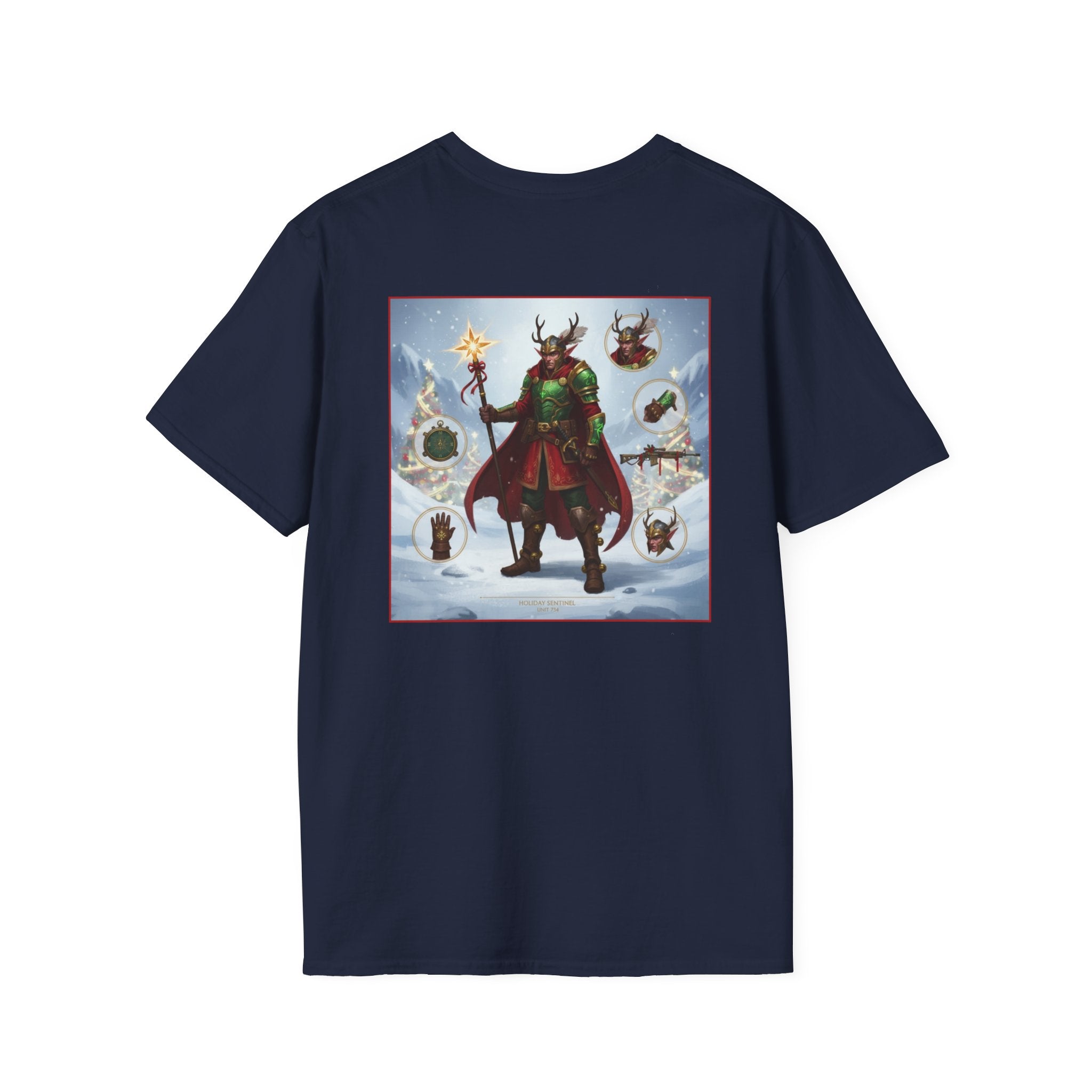 Yule Guard Patriotic Christmas Holiday ~ Unisex Softstyle T-Shirt