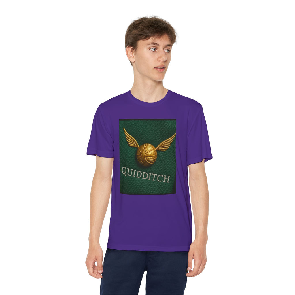 Youth Competitor Tee - Harry Potter, Wizard School Shirt, Magical Kids Top, Hogwarts Fan Gift, Sorcerer's Stone T-Shirt