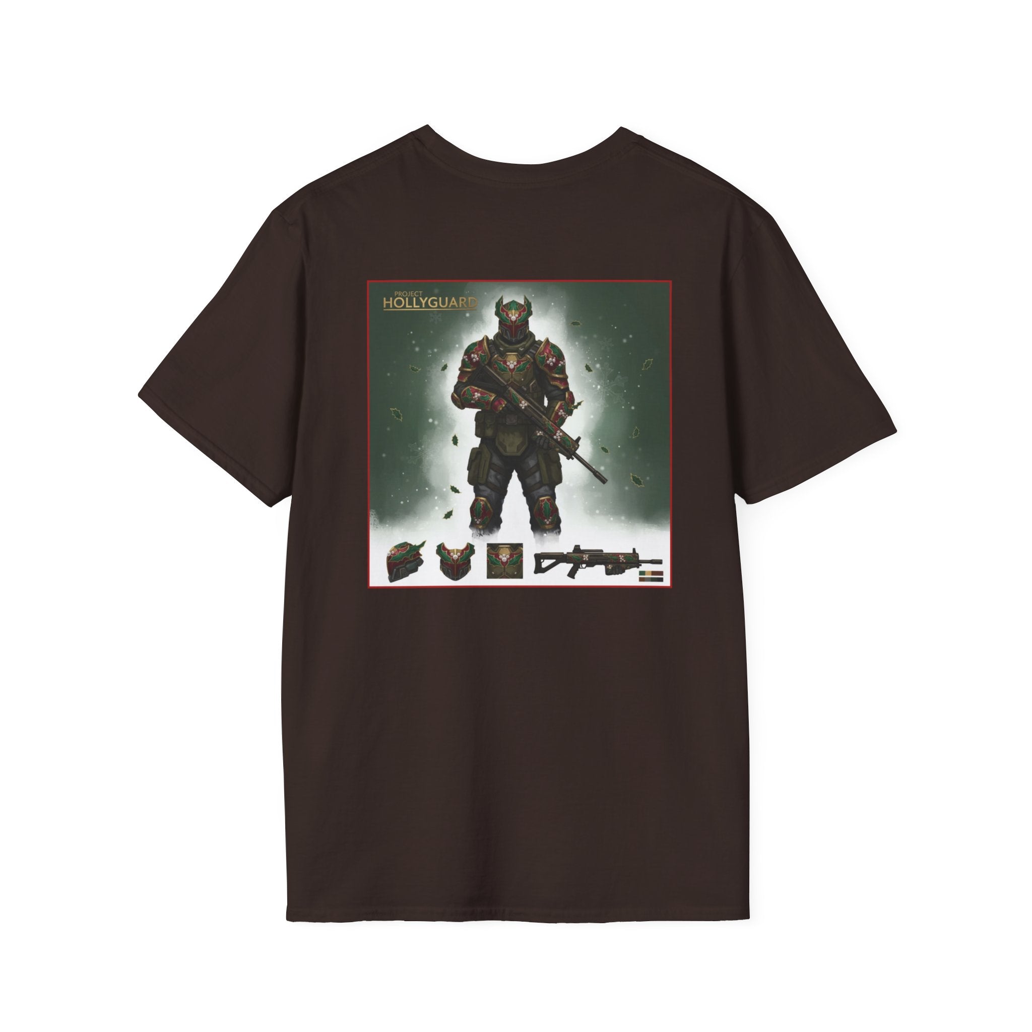 Yule Guard Patriotic Christmas Holiday ~ Unisex Softstyle T-Shirt