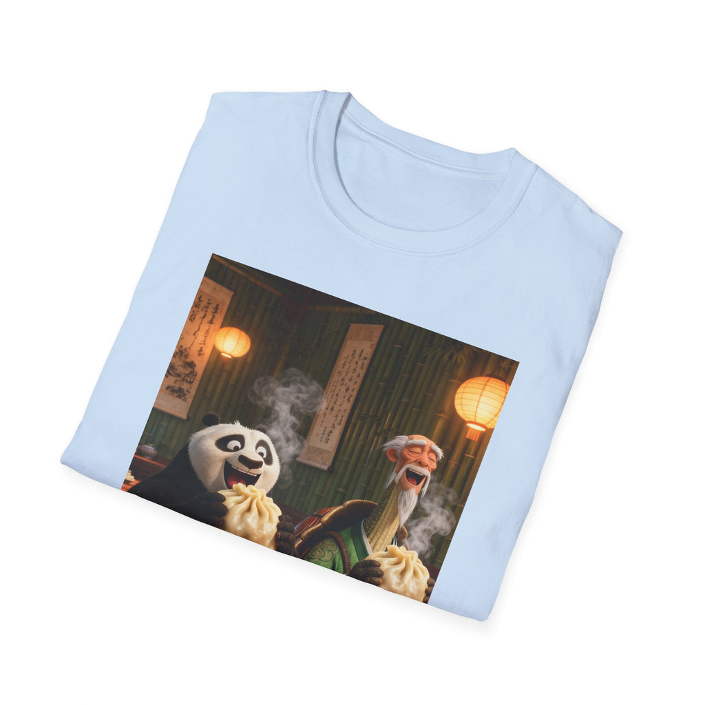 Kung Fu Panda Unisex Softstyle T-Shirt, DreamWorks Animation Youth Competitor Tee, Graphic Tee, Movie Fan Gift, Cult Classic Shirt, Comfy