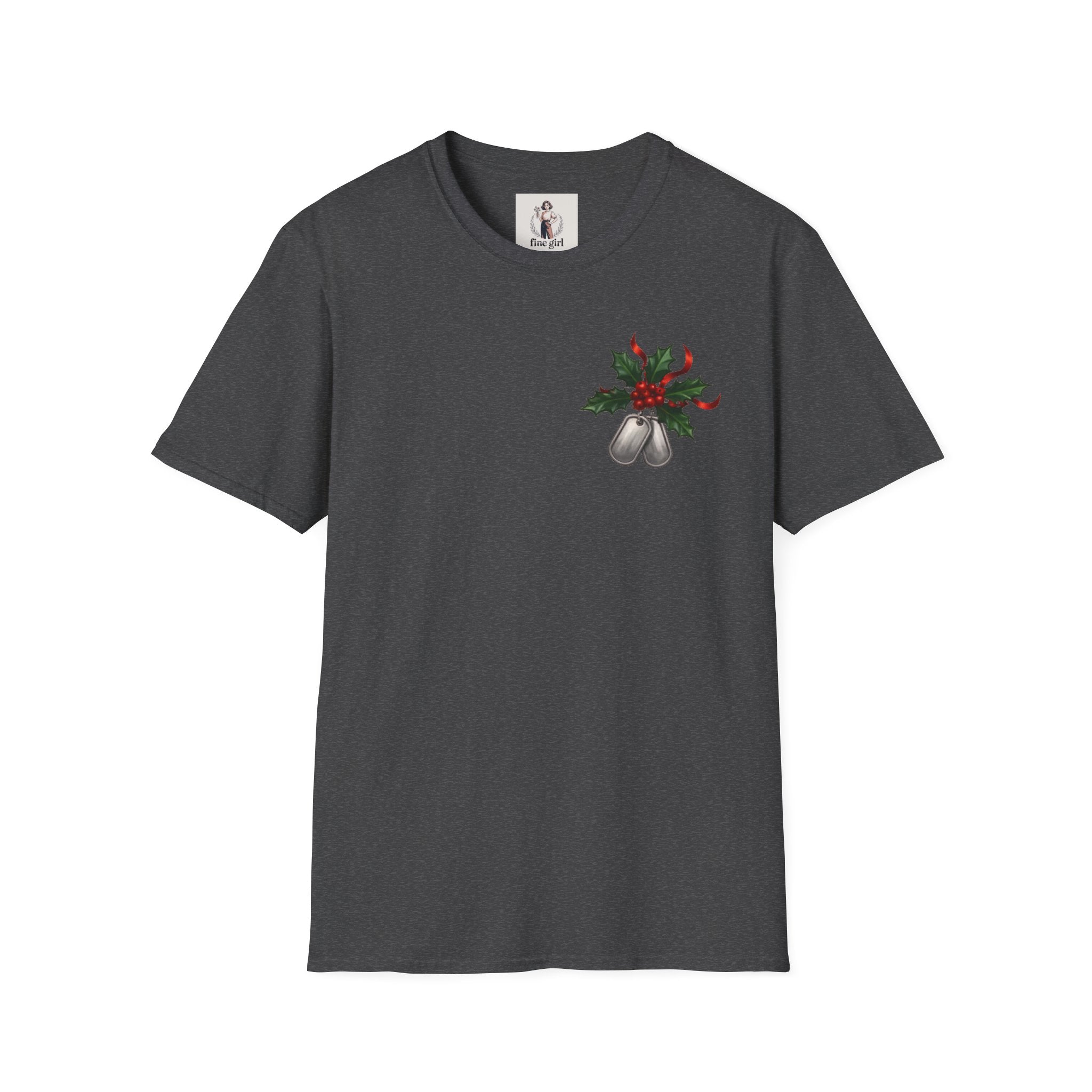 Yule Guard Patriotic Christmas Holiday ~ Unisex Softstyle T-Shirt