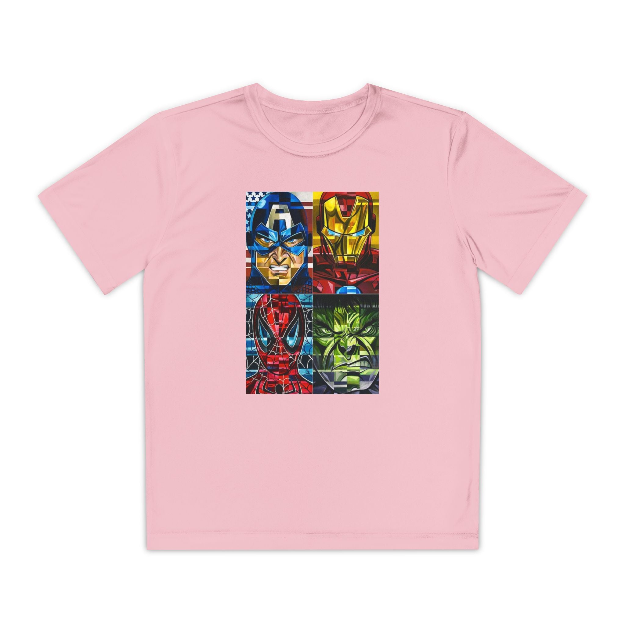 Advengers Youth T-Shirt Sports Graphic Tee, Cool Athletic Shirt for Kids, Perfect for Sports Events, Team Spirit