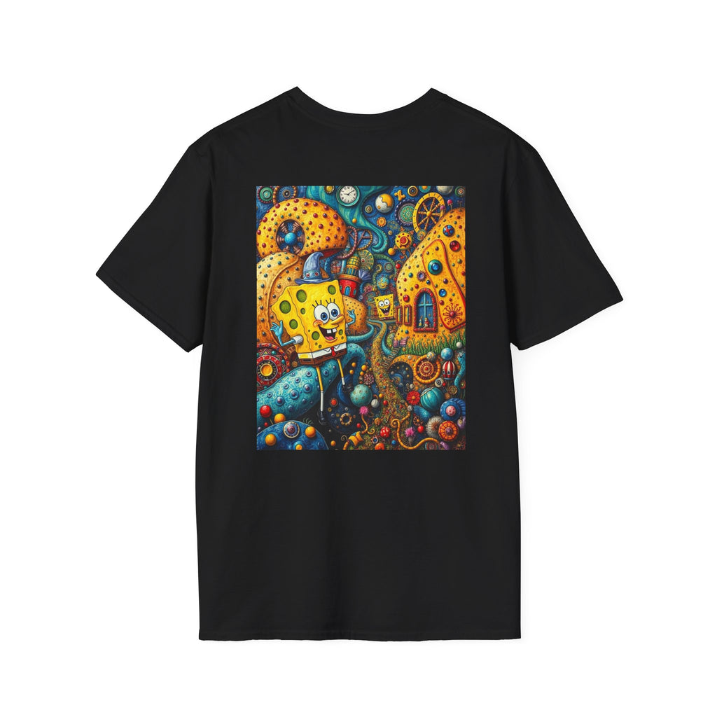 SpongeBob SquarePants Kids T-Shirt, Mr Krabs Squidward Patrick Star Youth Tee, Nickelodeon Children's TV Shirt, Unisex Softstyle