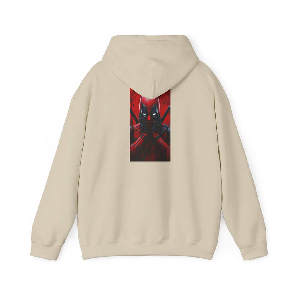 Hooded Sweatshirt - Deadpool Design