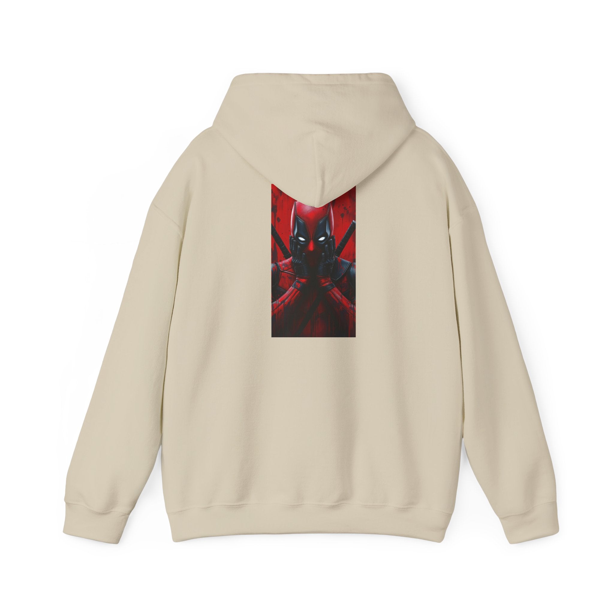 Hooded Sweatshirt - Deadpool Design