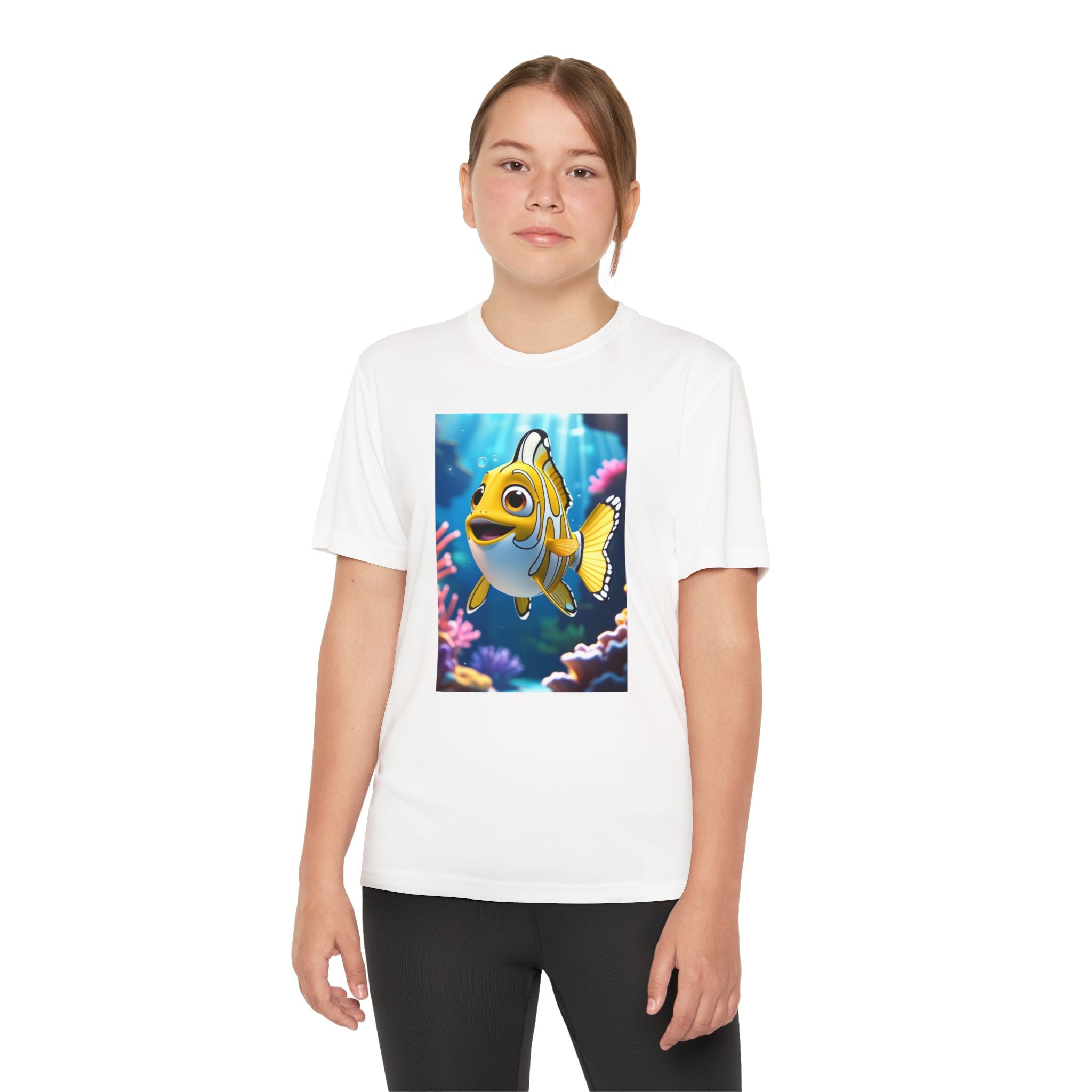 Nemo Fish Ocean Youth T-Shirt - Underwater Kids Tee, Finding Nemo Shirt, Beach Vacation Clothing, Ocean Lover Gift, Fish Theme Top