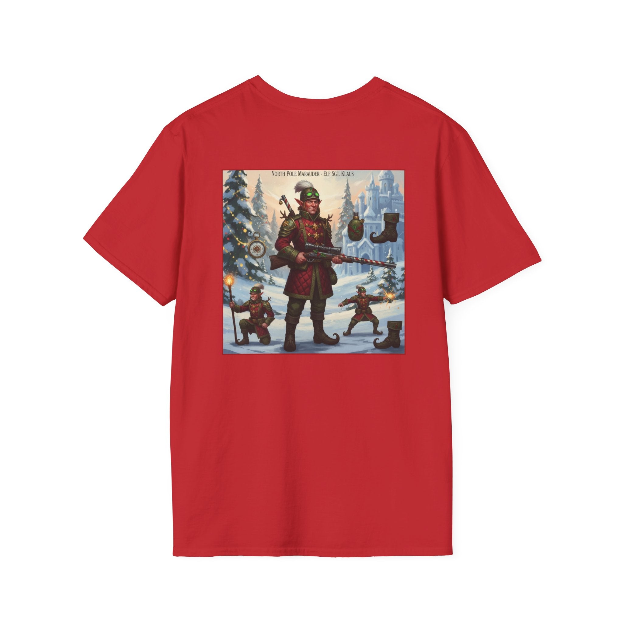 Yule Guard Patriotic Christmas Holiday ~ Unisex Softstyle T-Shirt