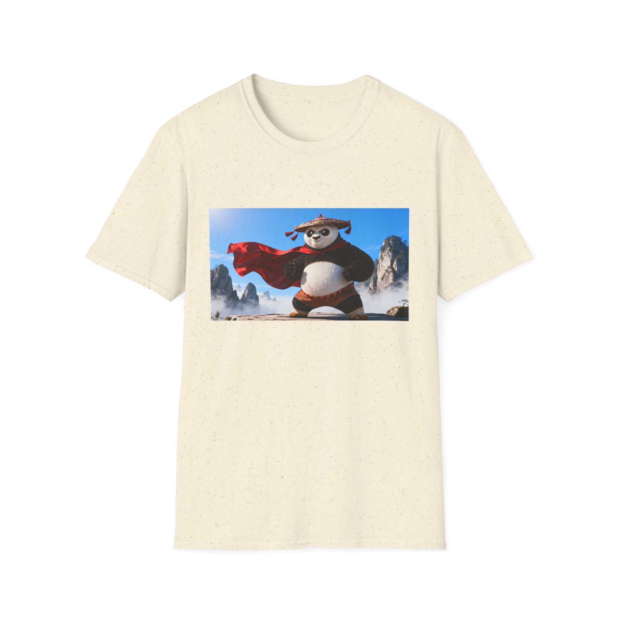 Kung Fu Panda Unisex Softstyle T-Shirt, DreamWorks Animation Youth Competitor Tee, Graphic Tee, Movie Fan Gift, Cult Classic Shirt, Comfy