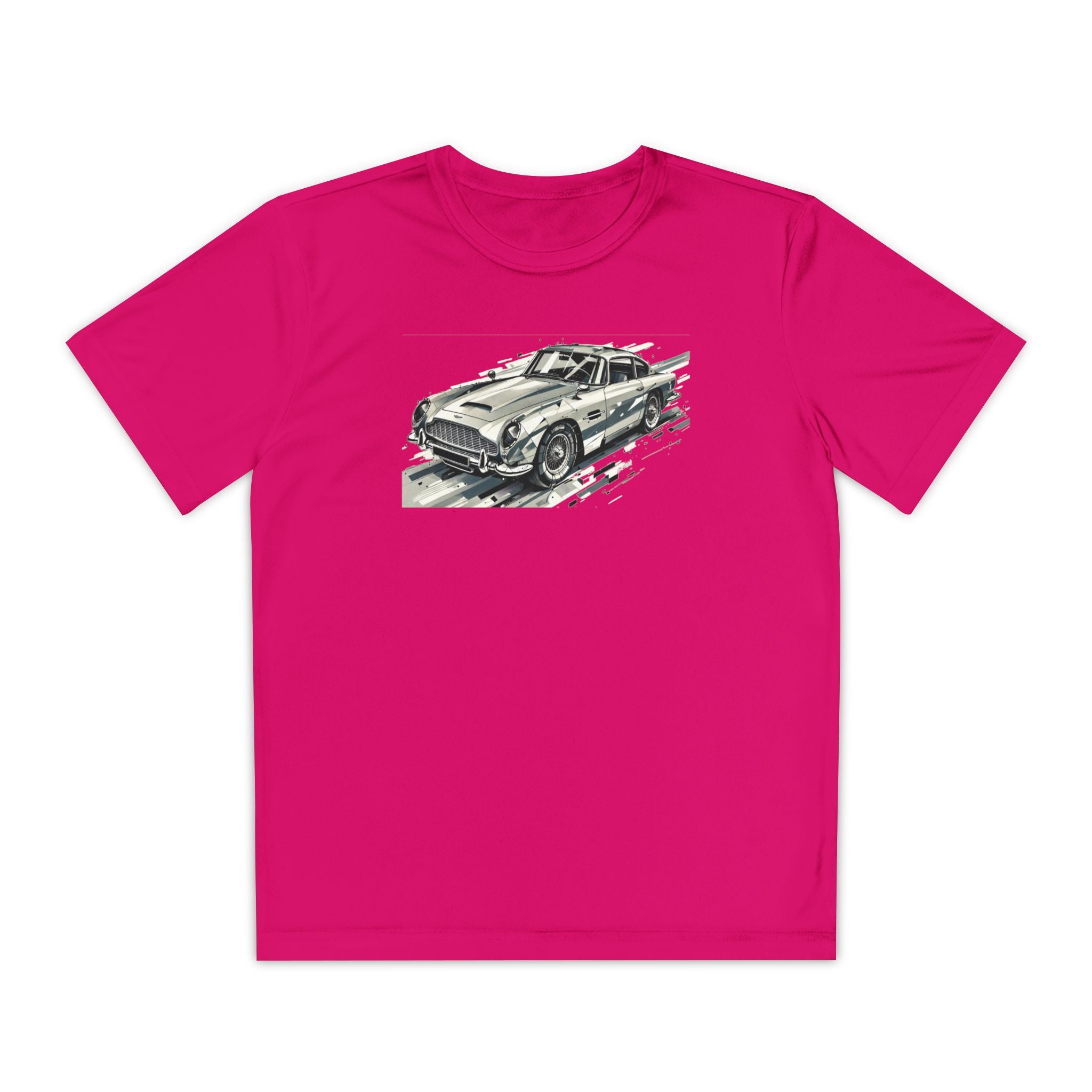Aston Martin Youth T-Shirt Sports Graphic Tee, Cool Athletic Shirt for Kids, Perfect for Sports Events, Team Spirit