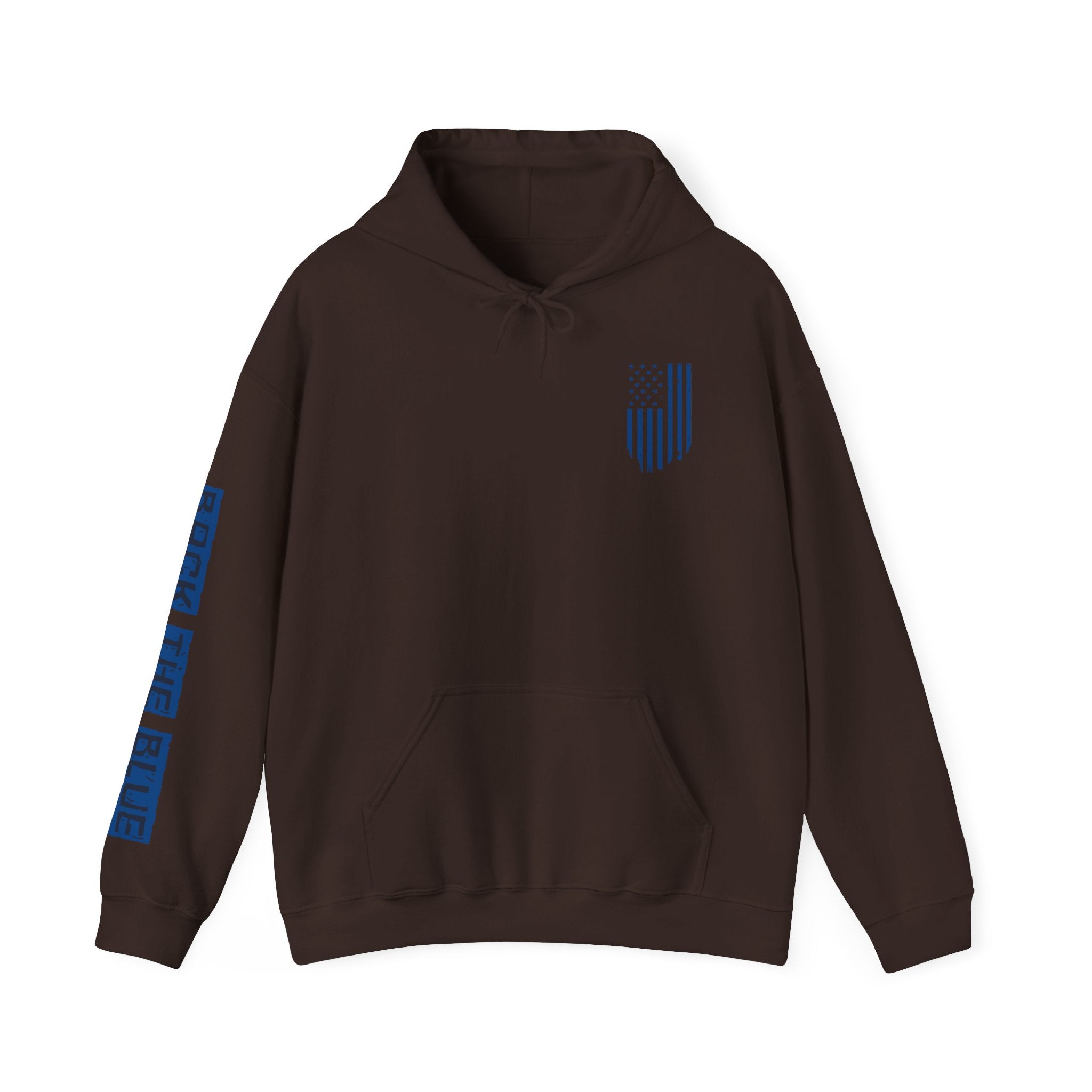 Patriotic Hoodie - Thin Blue Line Unisex Blend