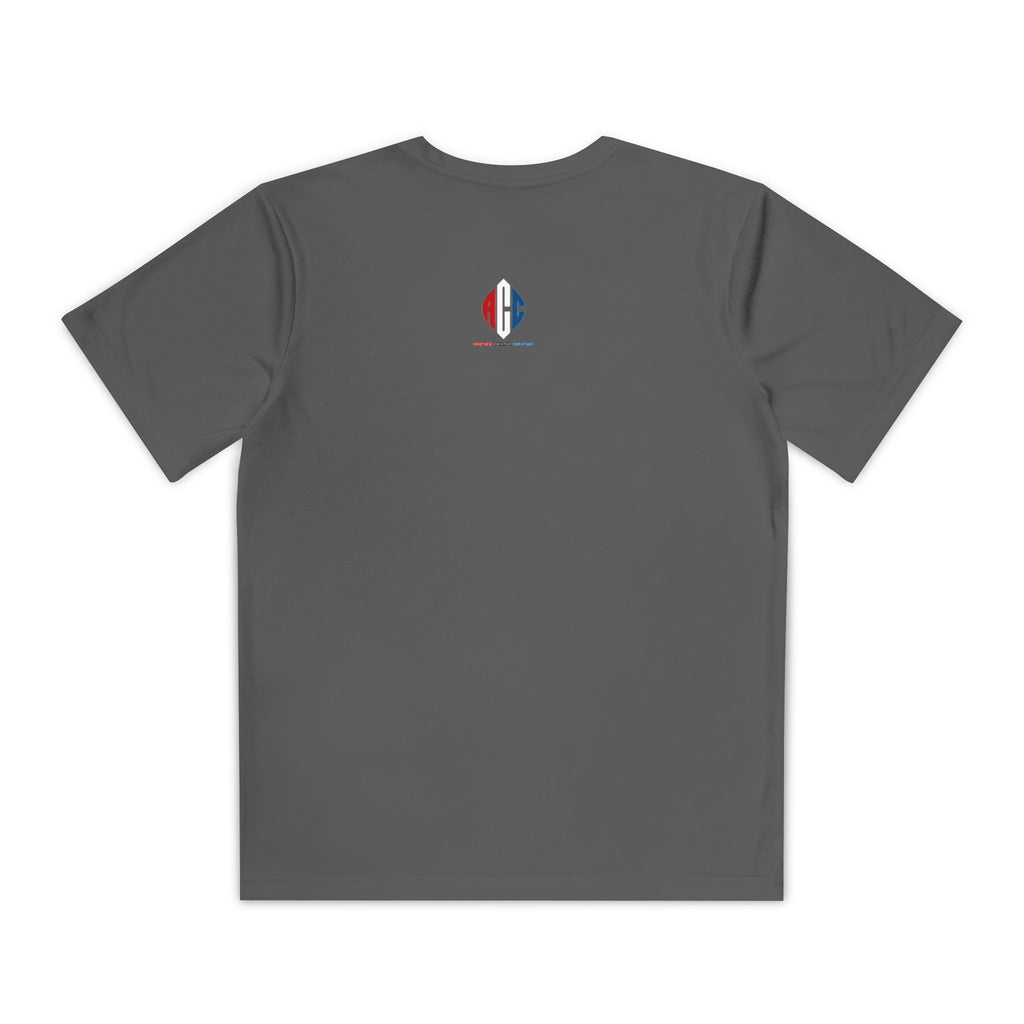 Flower Youth T-Shirt Sports Graphic Tee, Cool Athletic Shirt for Kids