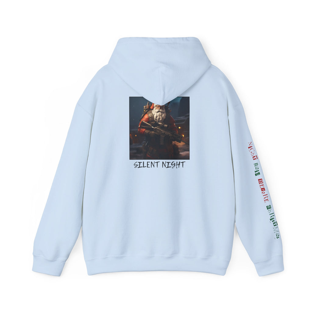 Night Raid Before Christmas Patriotic Hoodie Rebel Spirit Unisex Hoodie