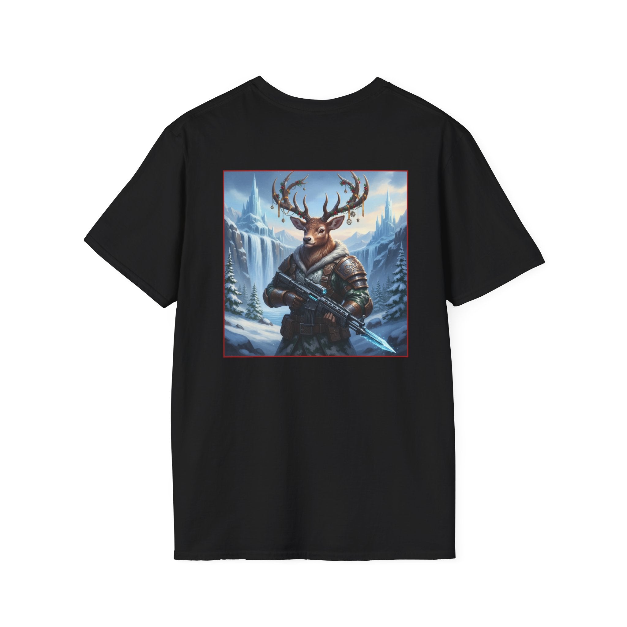 Yule Guard Patriotic Christmas Holiday ~ Unisex Softstyle T-Shirt