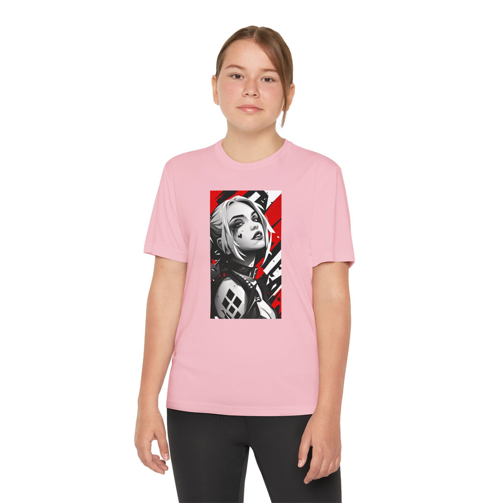 Superhero Youth T-Shirt Sports Graphic Tee, Cool Athletic Shirt for Kids