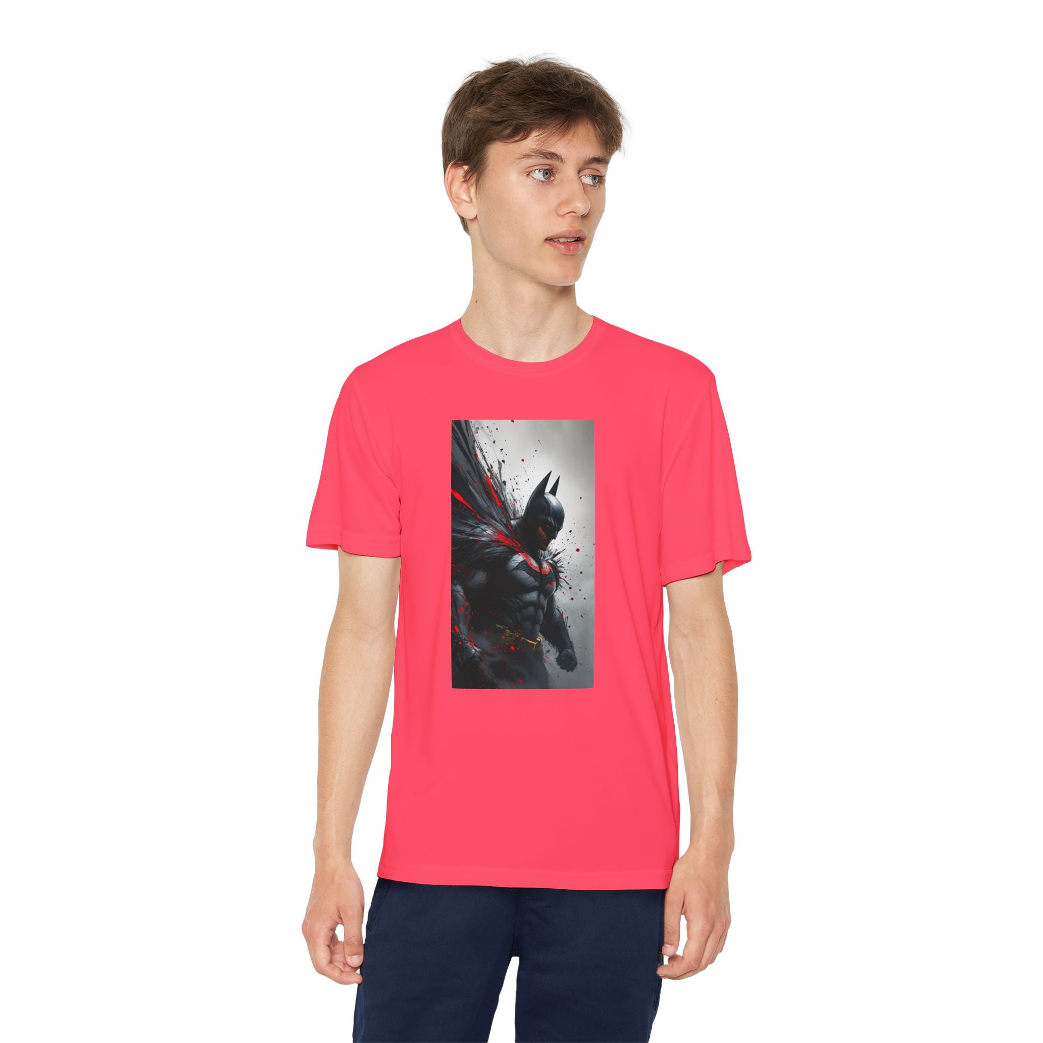 Batman Superhero Marvel Patriotic, Kids Graphic T-Shirt, Boys Hero Top, Girls Comic Book Clothing, Birthday
