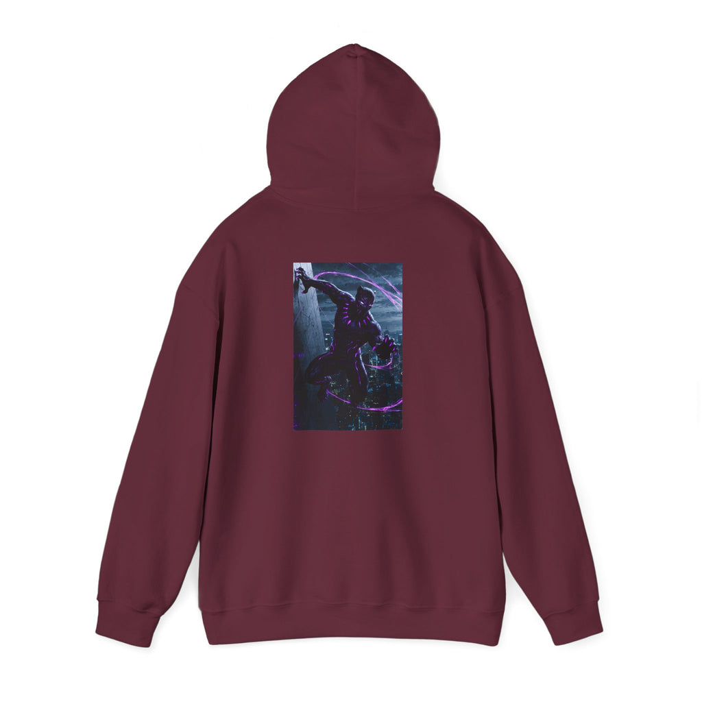 Hooded Sweatshirt - The Black Panther Design