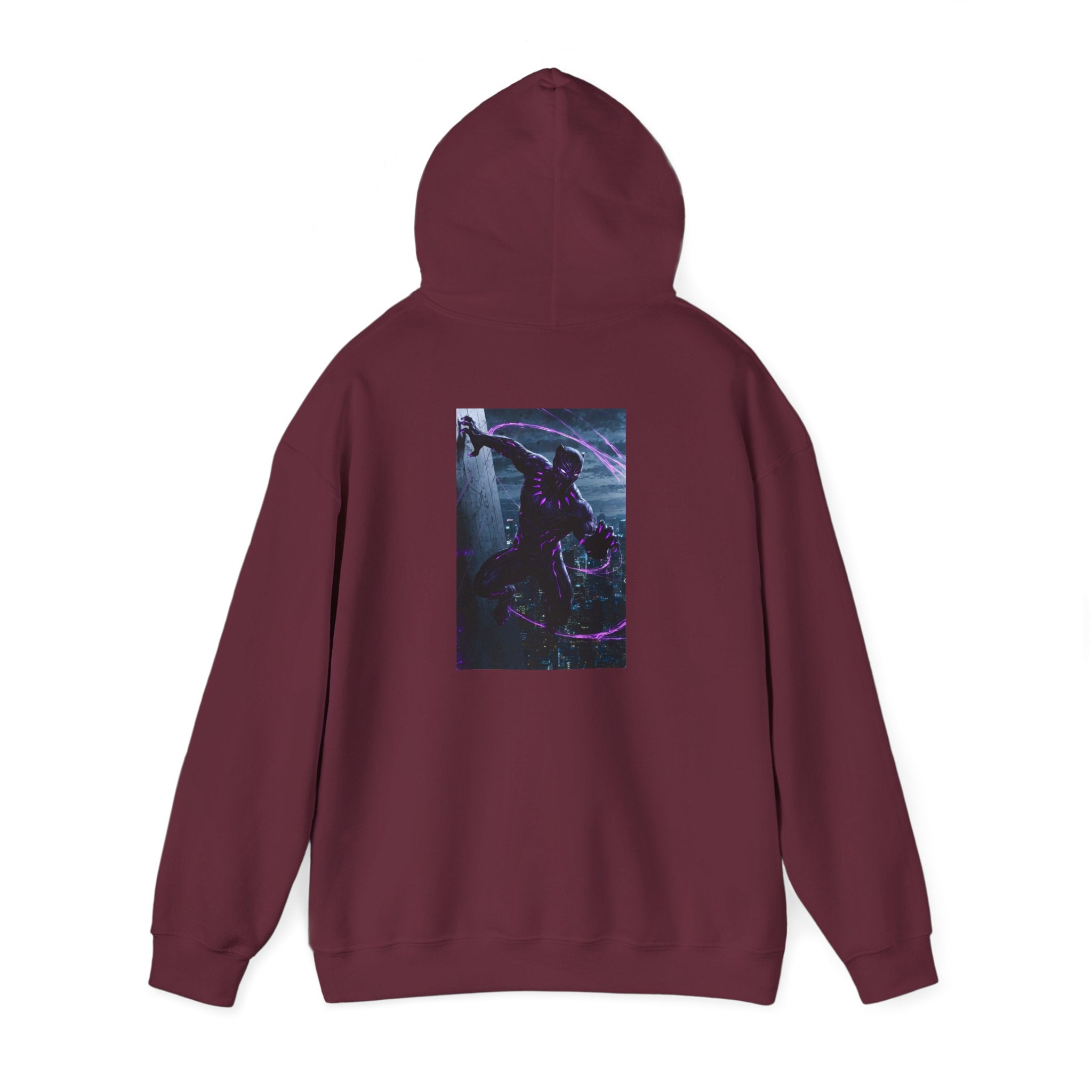 Hooded Sweatshirt - The Black Panther Design