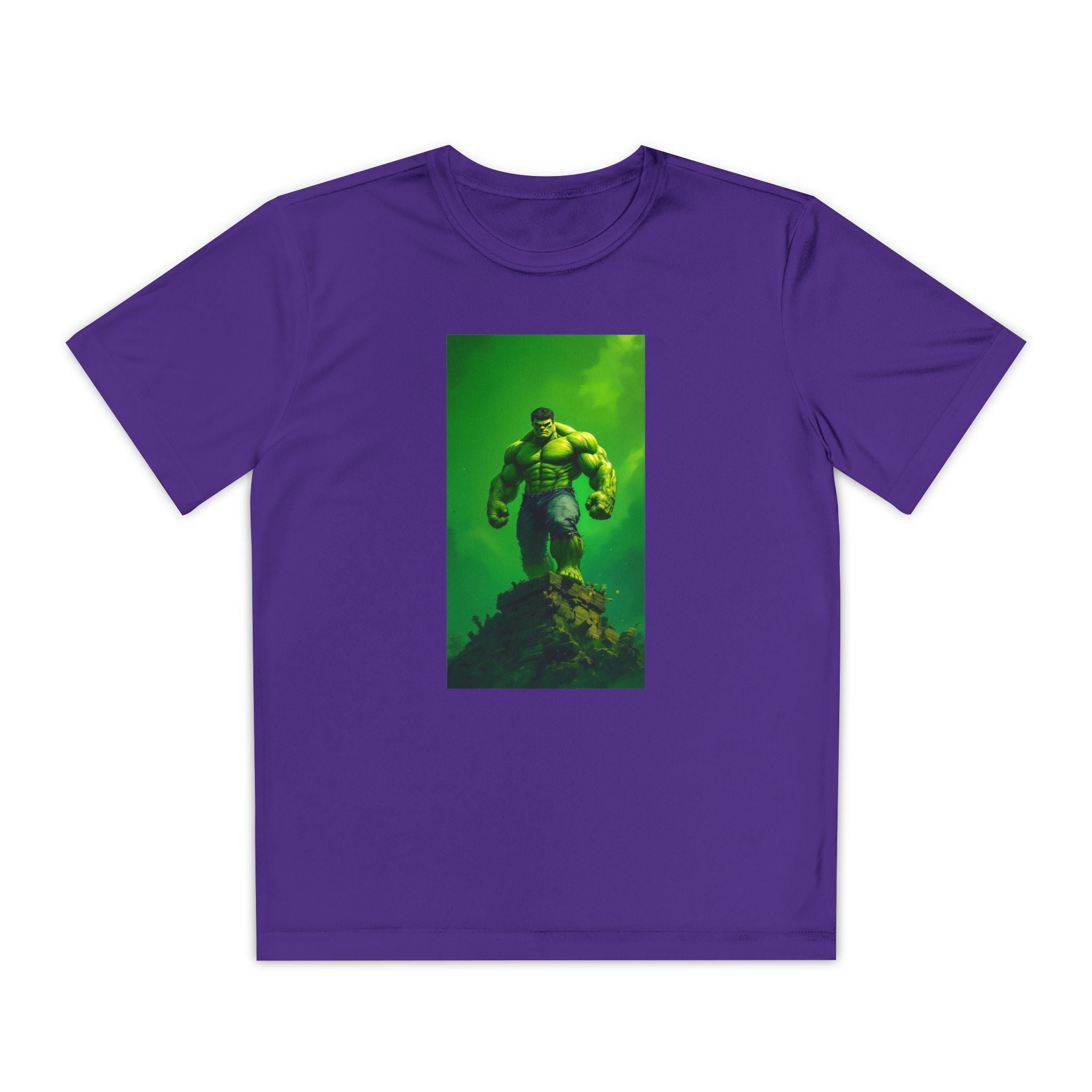 The Incredible Hulk Superhero Marvel Patriotic, Kids Graphic T-Shirt, Boys Hero Top, Girls Comic Book Clothing, Birthday