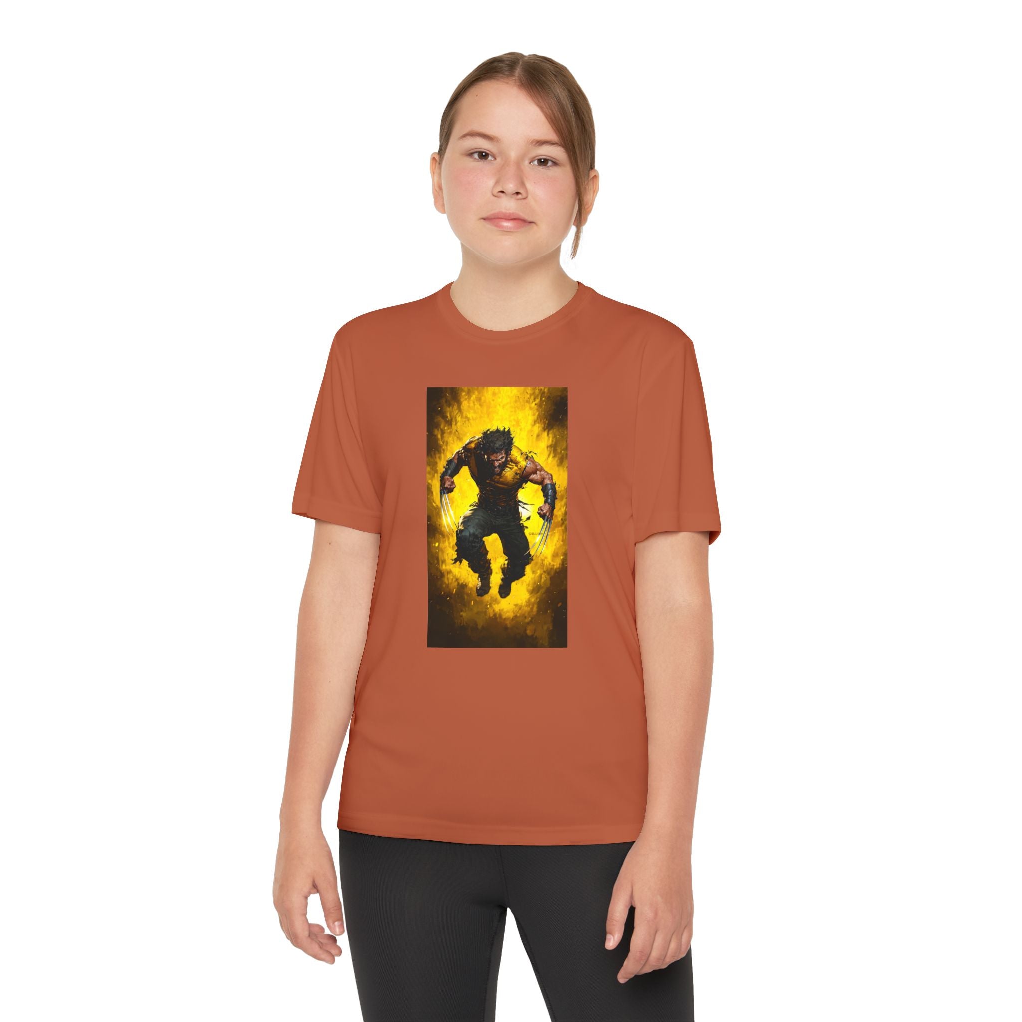 Wolverine Superhero Marvel Patriotic, Kids Graphic T-Shirt, Boys Hero Top, Girls Comic Book Clothing, Birthday