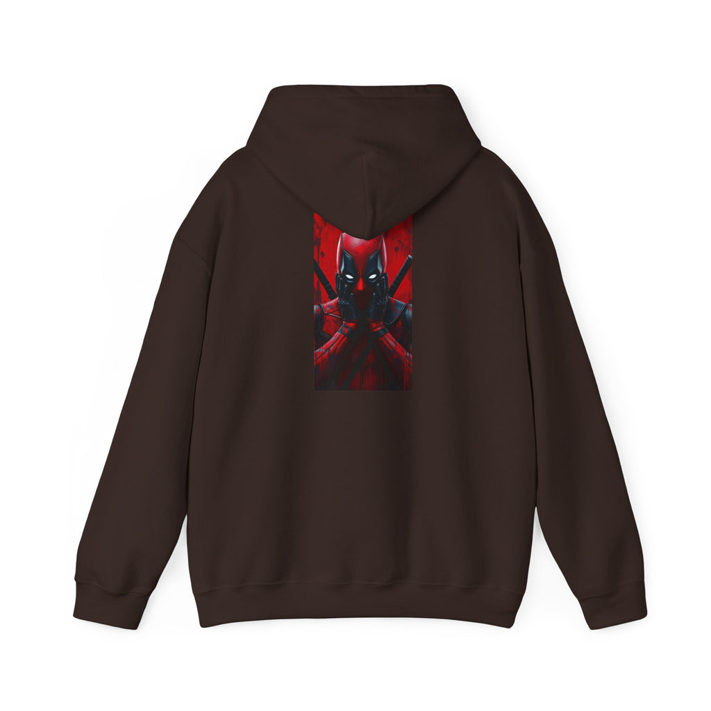 Hooded Sweatshirt - Deadpool Design