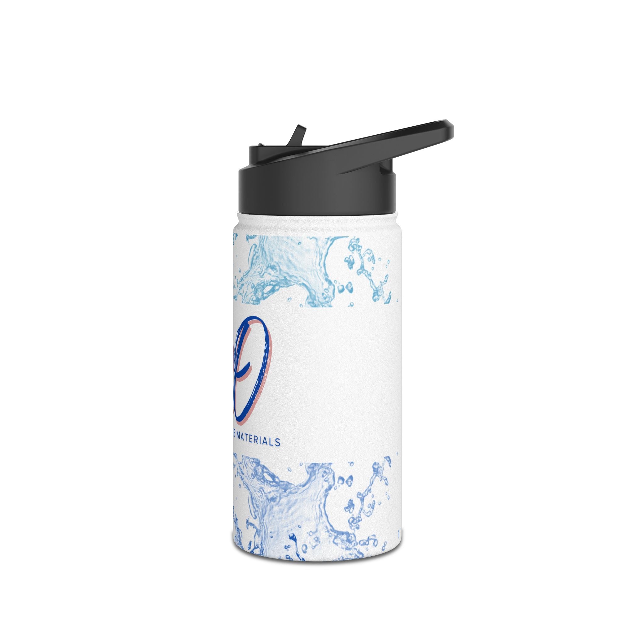 H2O Stainless Steel Water Bottle, Eco-Friendly Hydration for Travel, Sports, Yoga, Gifts, Outdoor Adventures