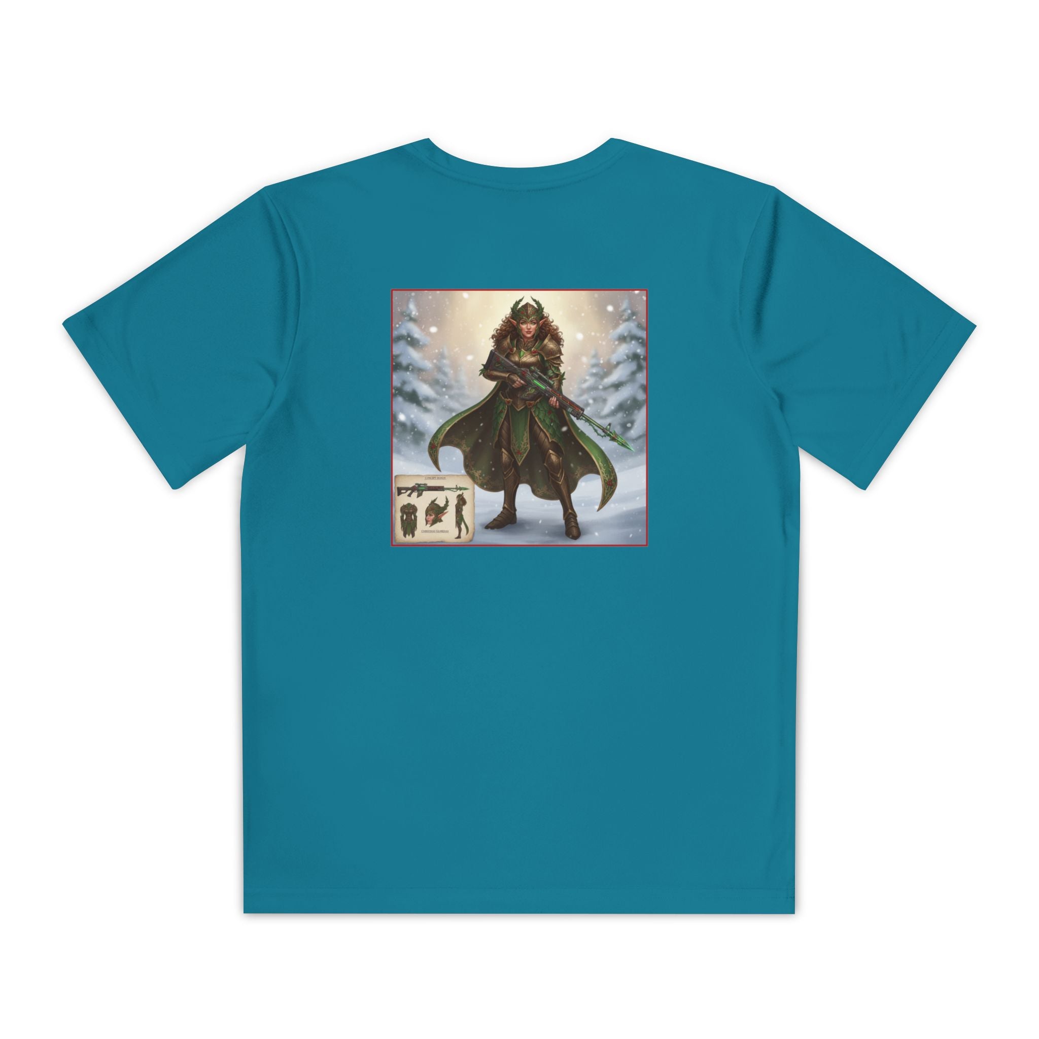 Yule Guard Patriotic Christmas Holiday ~ Youth T-Shirt, Unisex Softstyle T-Shirt