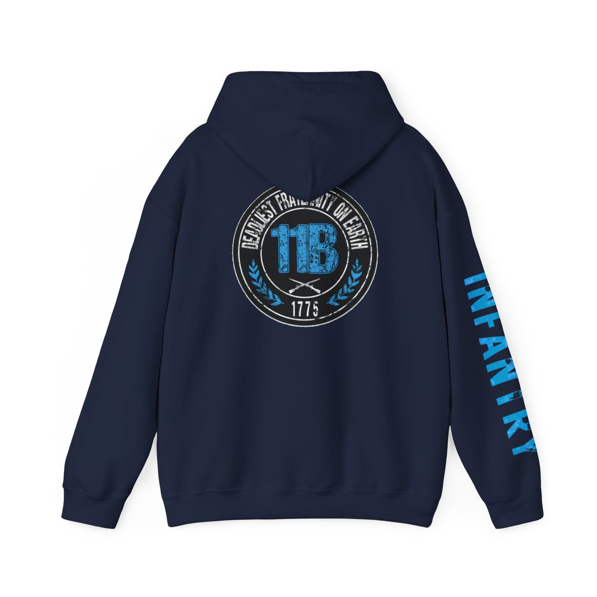 Hooded Sweatshirt - 11B (Infantry) Design