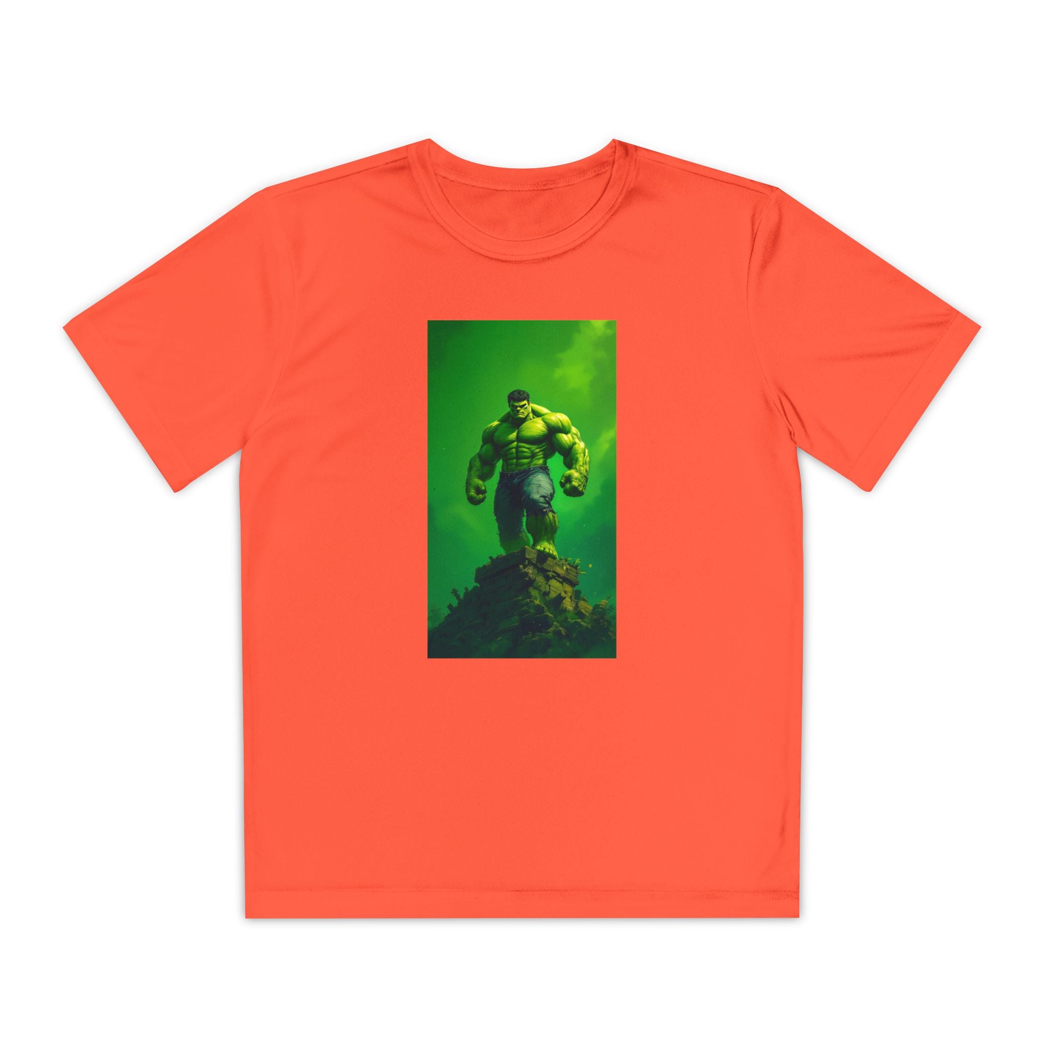 The Incredible Hulk Superhero Marvel Patriotic, Kids Graphic T-Shirt, Boys Hero Top, Girls Comic Book Clothing, Birthday