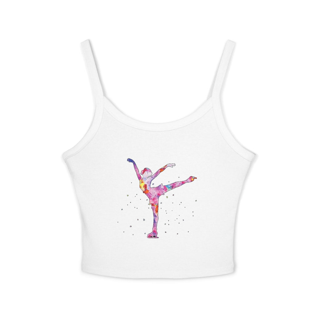 Ballet Woman Tank Top, Athletic Workout Top, Fitness Sleeveless Shirt, Jogging Muscle Tee, Exercise Gym Cami