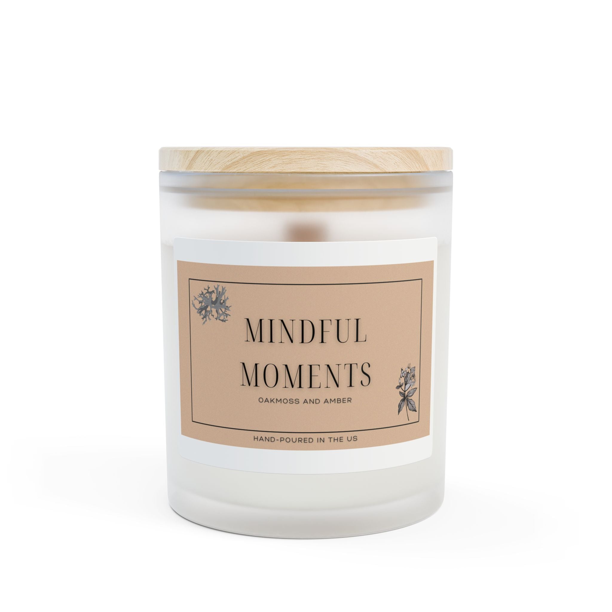 Mindful Moments Lavender Candle, Cozy Home Decor, Relaxation Gift, Self-Care Essential, Aromatherapy, Spa Day