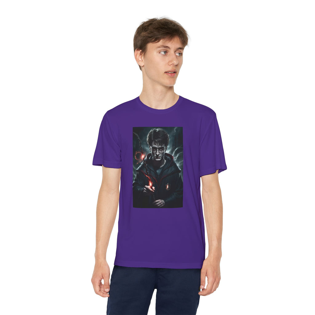 Youth Competitor Tee - Harry Potter, Wizard School Shirt, Magical Kids Top, Hogwarts Fan Gift, Sorcerer's Stone T-Shirt