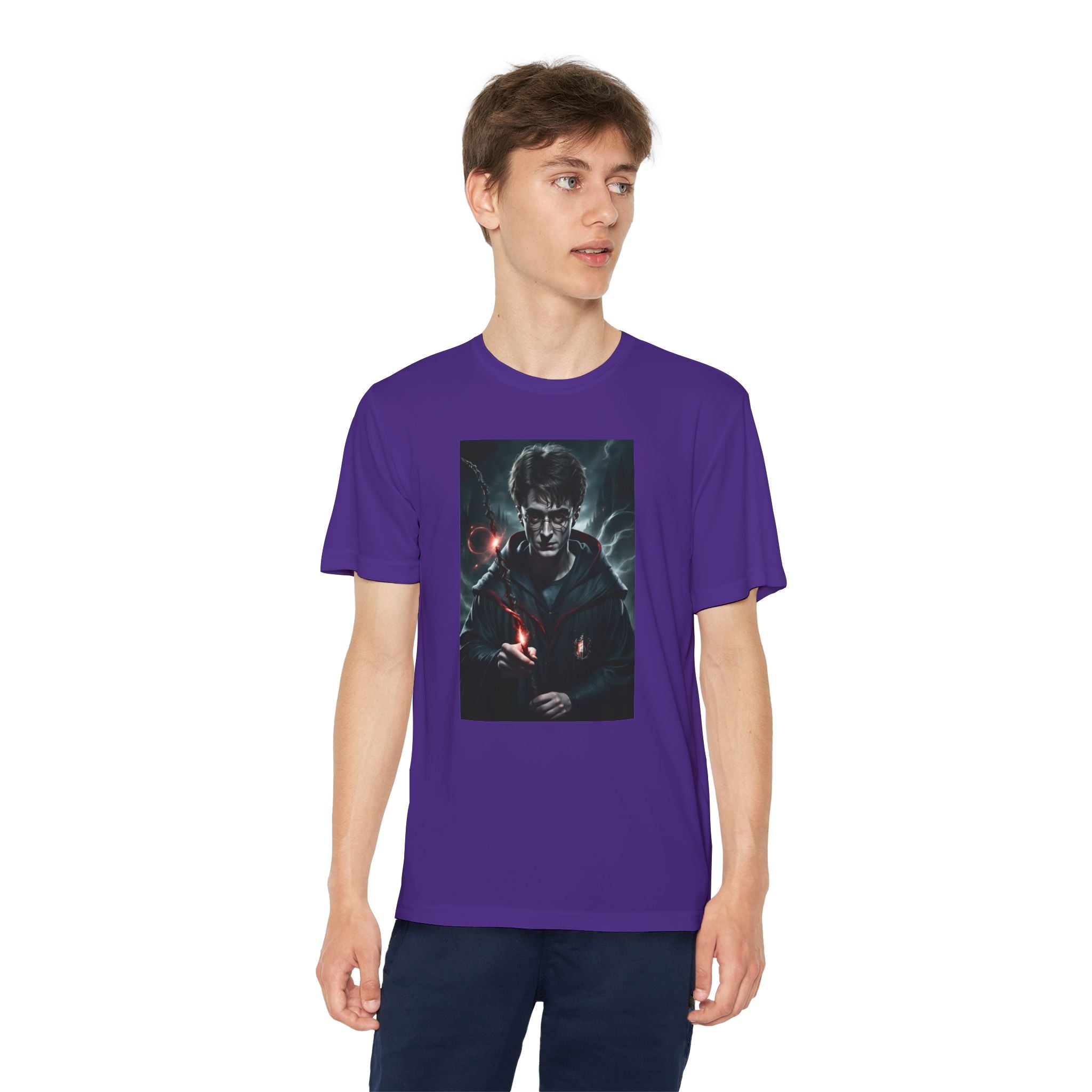 Youth Competitor Tee - Harry Potter, Wizard School Shirt, Magical Kids Top, Hogwarts Fan Gift, Sorcerer's Stone T-Shirt