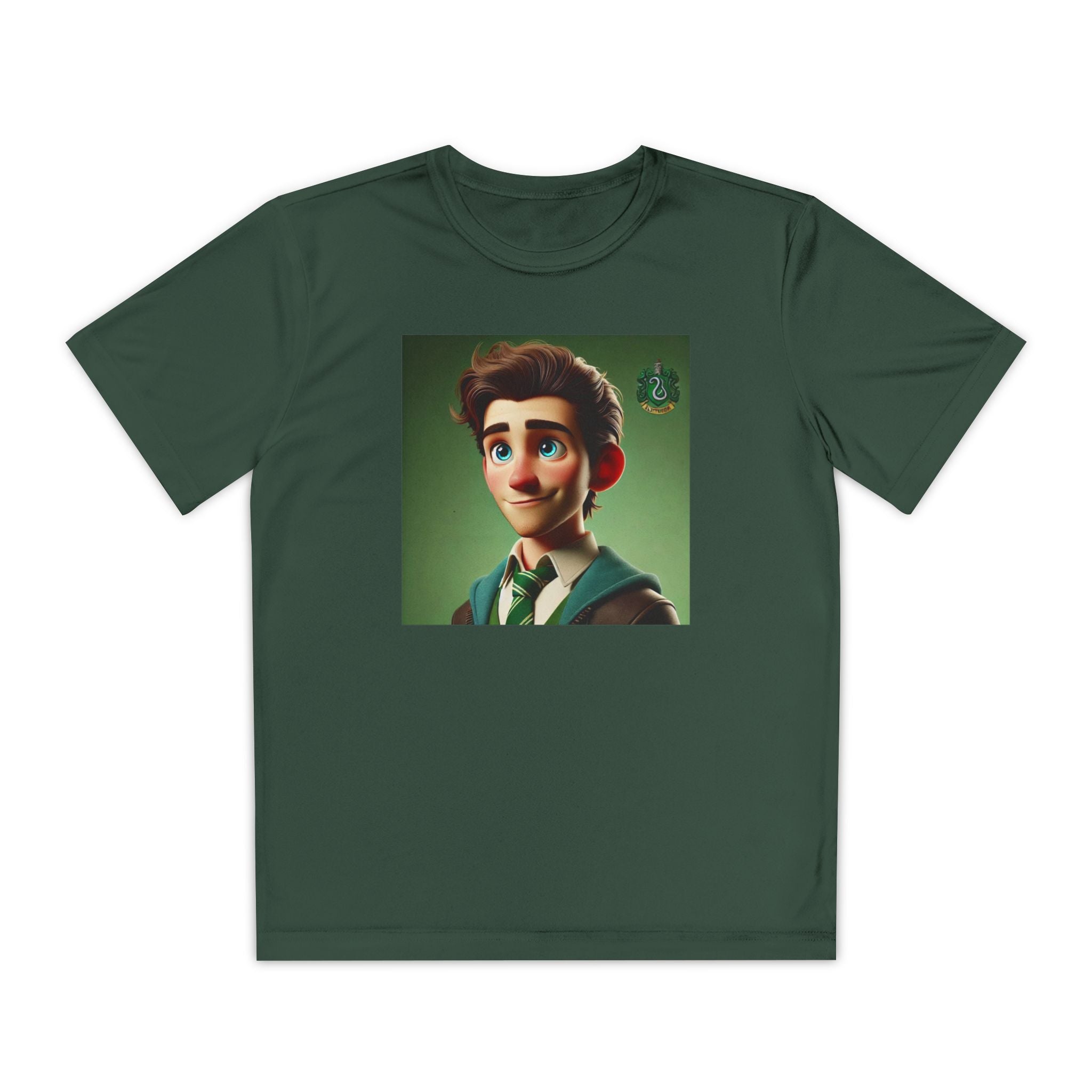 Youth Competitor Tee - Harry Potter, Wizard School Shirt, Magical Kids Top, Hogwarts Fan Gift, Sorcerer's Stone T-Shirt