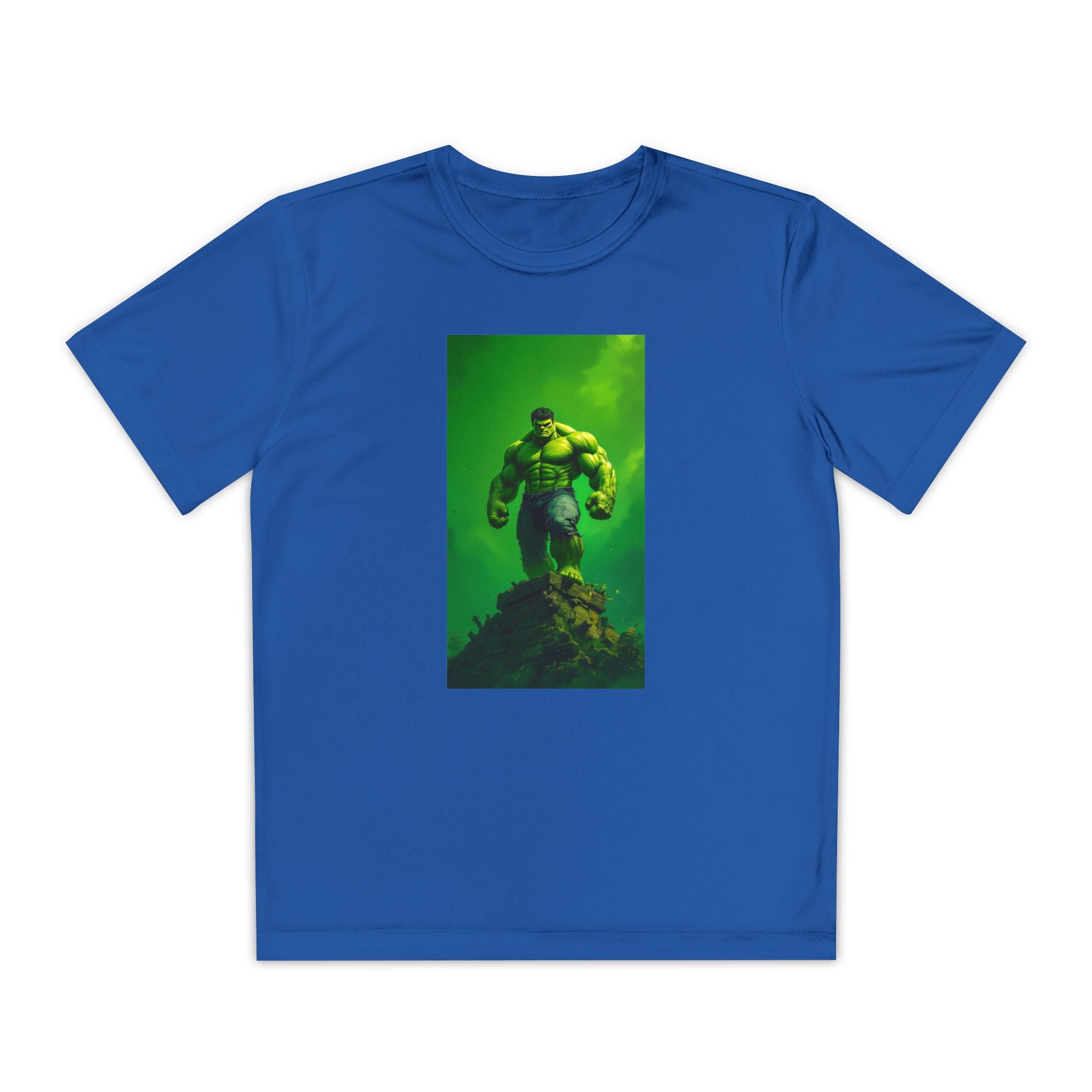 The Incredible Hulk Superhero Marvel Patriotic, Kids Graphic T-Shirt, Boys Hero Top, Girls Comic Book Clothing, Birthday