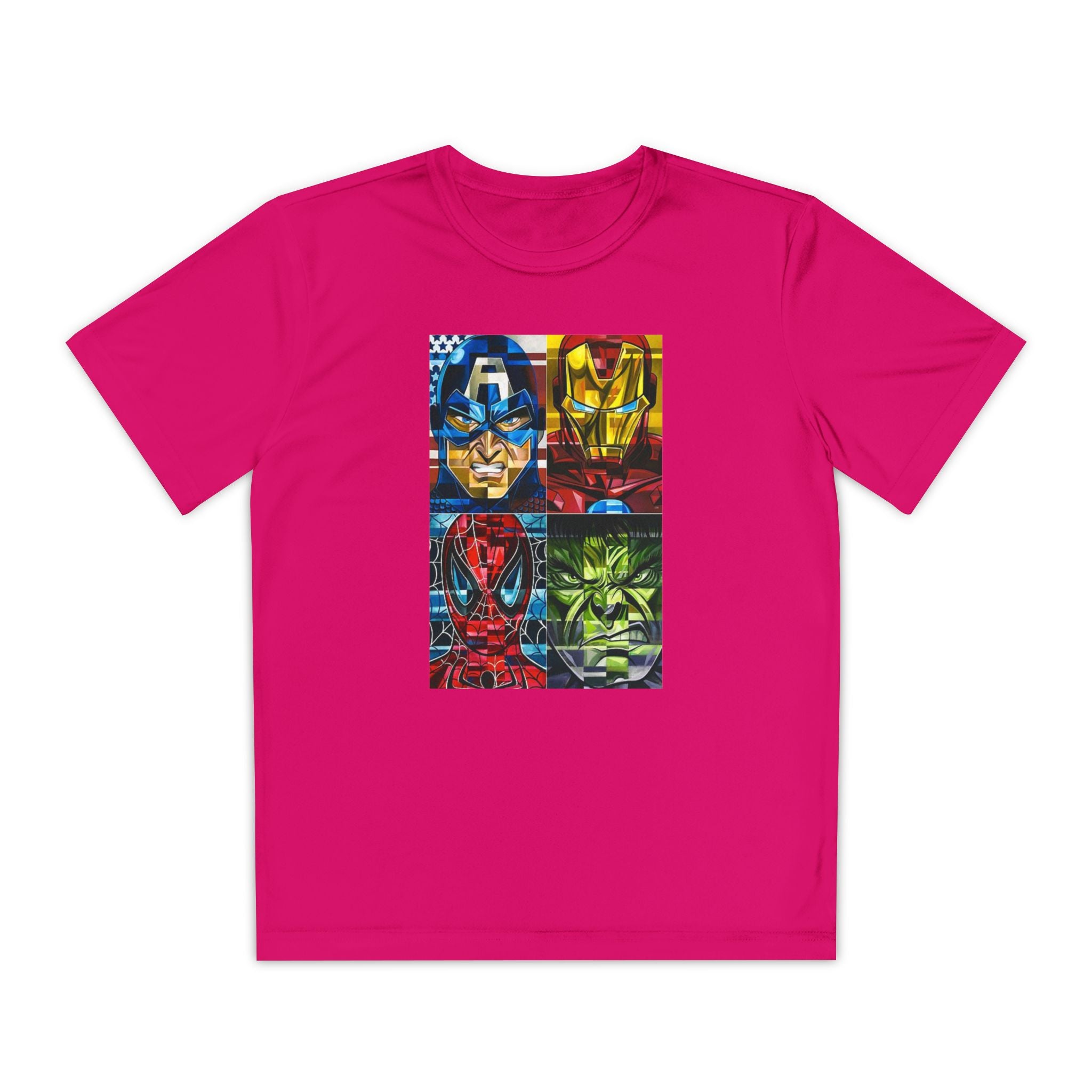 Advengers Youth T-Shirt Sports Graphic Tee, Cool Athletic Shirt for Kids, Perfect for Sports Events, Team Spirit