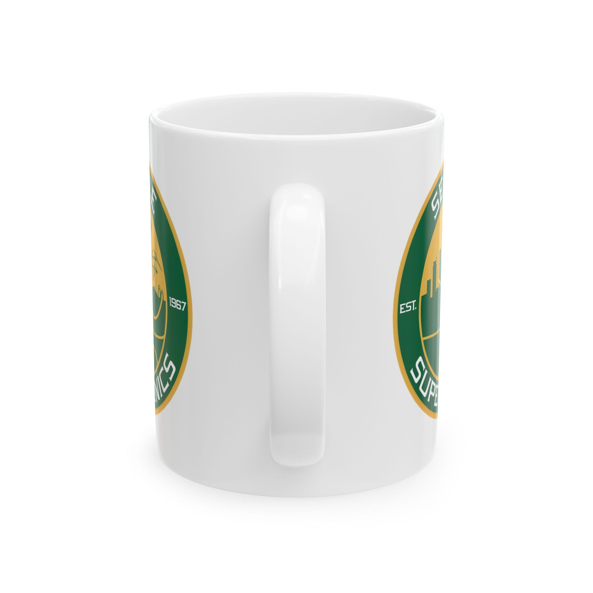 The Seattle SuperSonics Basketball Coffee & Tea Mug