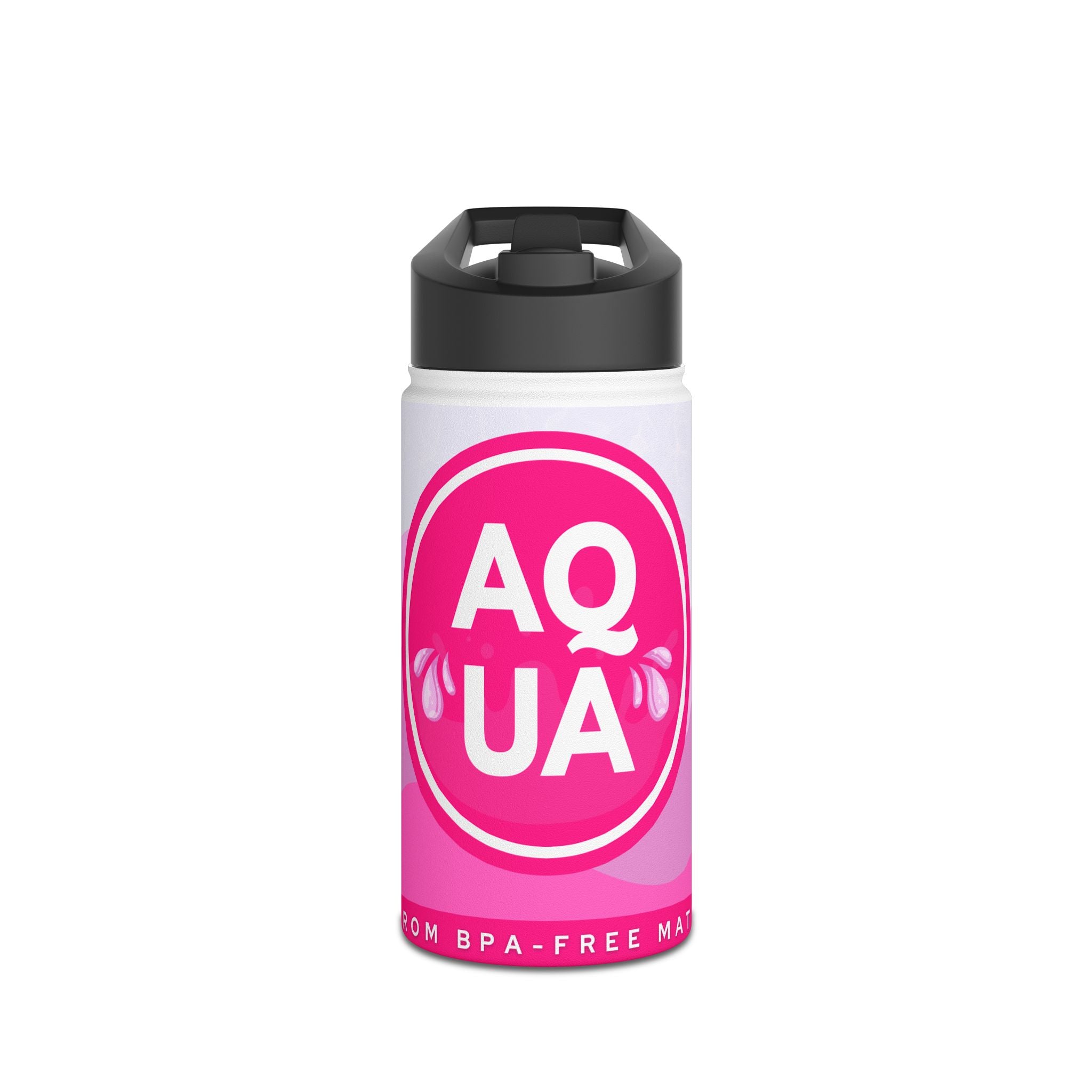 Aqua Stainless Steel Water Bottle, Eco-Friendly Hydration for Travel, Sports, Yoga, Gifts, Outdoor Adventures