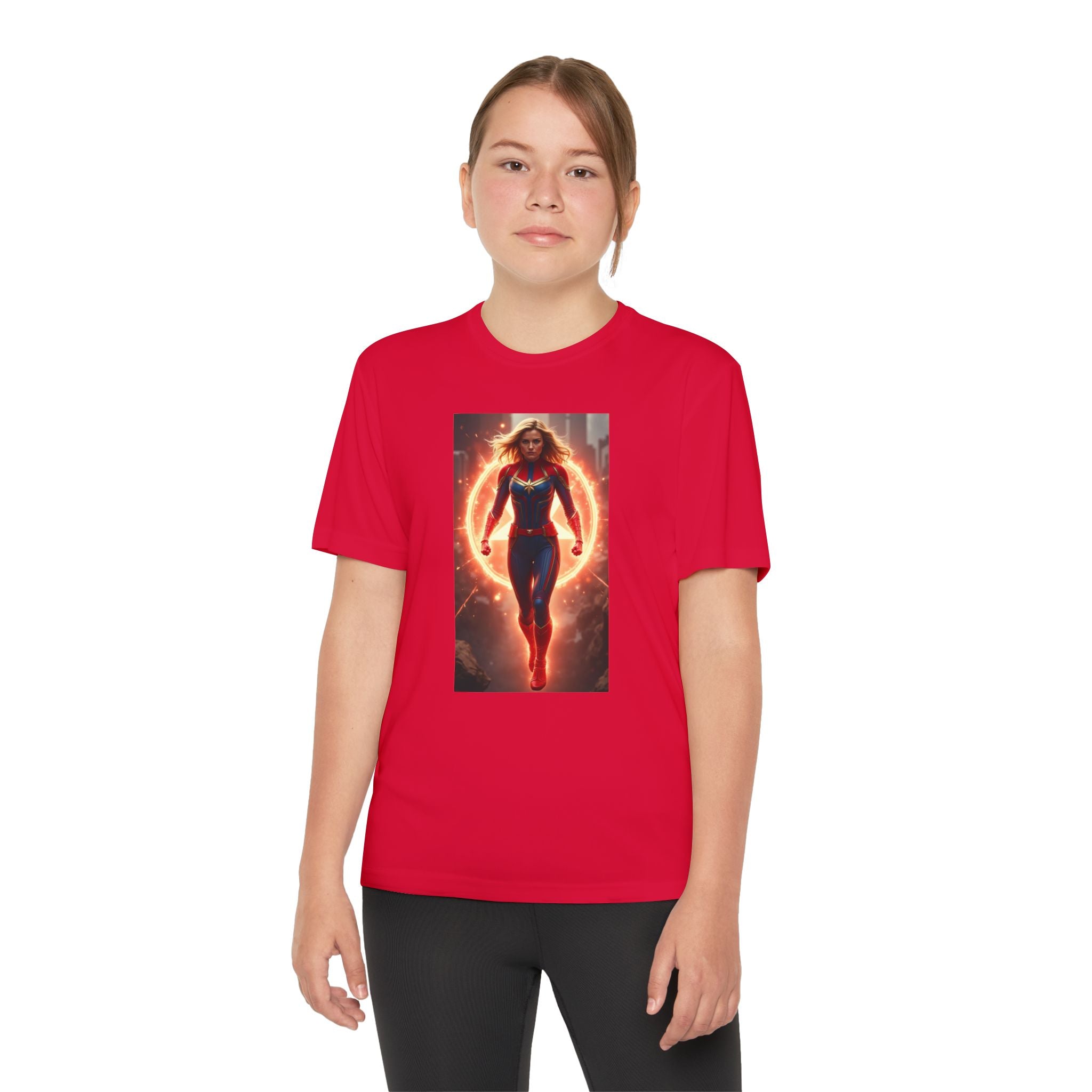 Advengers Youth T-Shirt Sports Graphic Tee, Cool Athletic Shirt for Kids, Perfect for Sports Events, Team Spirit