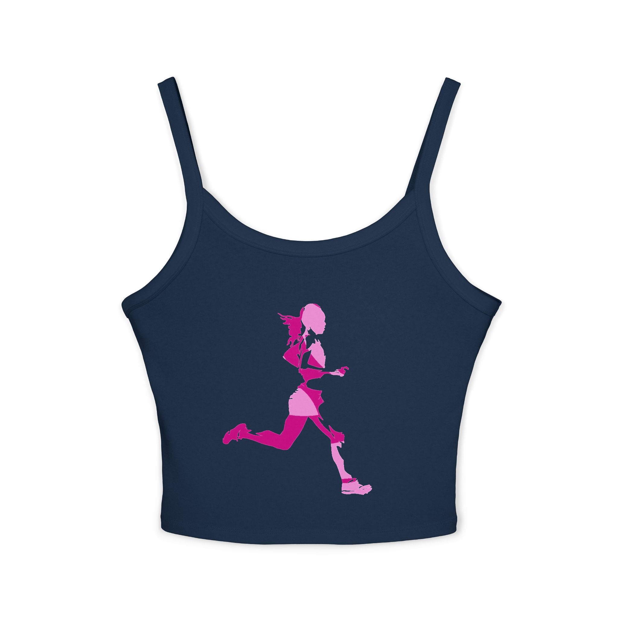 Running Woman Tank Top, Athletic Workout Top, Fitness Sleeveless Shirt, Jogging Muscle Tee, Exercise Gym Cami