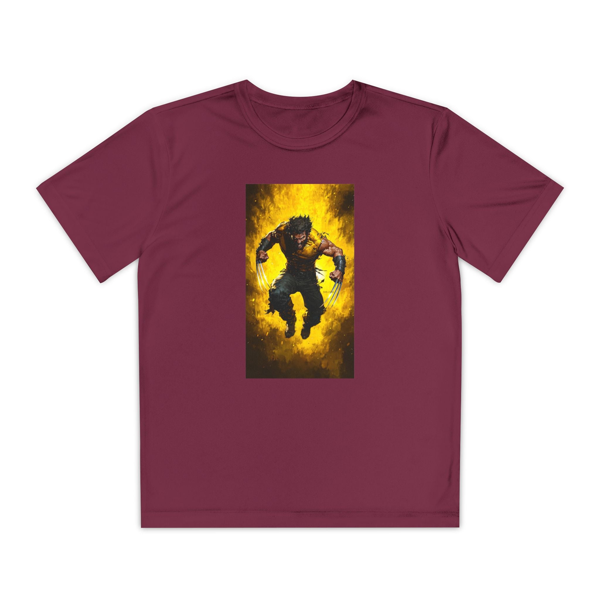 Wolverine Superhero Marvel Patriotic, Kids Graphic T-Shirt, Boys Hero Top, Girls Comic Book Clothing, Birthday
