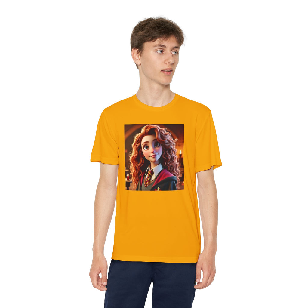 Youth Competitor Tee - Harry Potter, Wizard School Shirt, Magical Kids Top, Hogwarts Fan Gift, Sorcerer's Stone T-Shirt