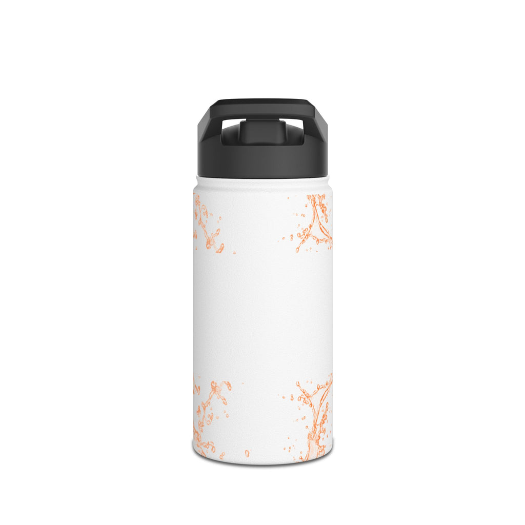 H2O Stainless Steel Water Bottle, Eco-Friendly Hydration for Travel, Sports, Yoga, Gifts, Outdoor Adventures