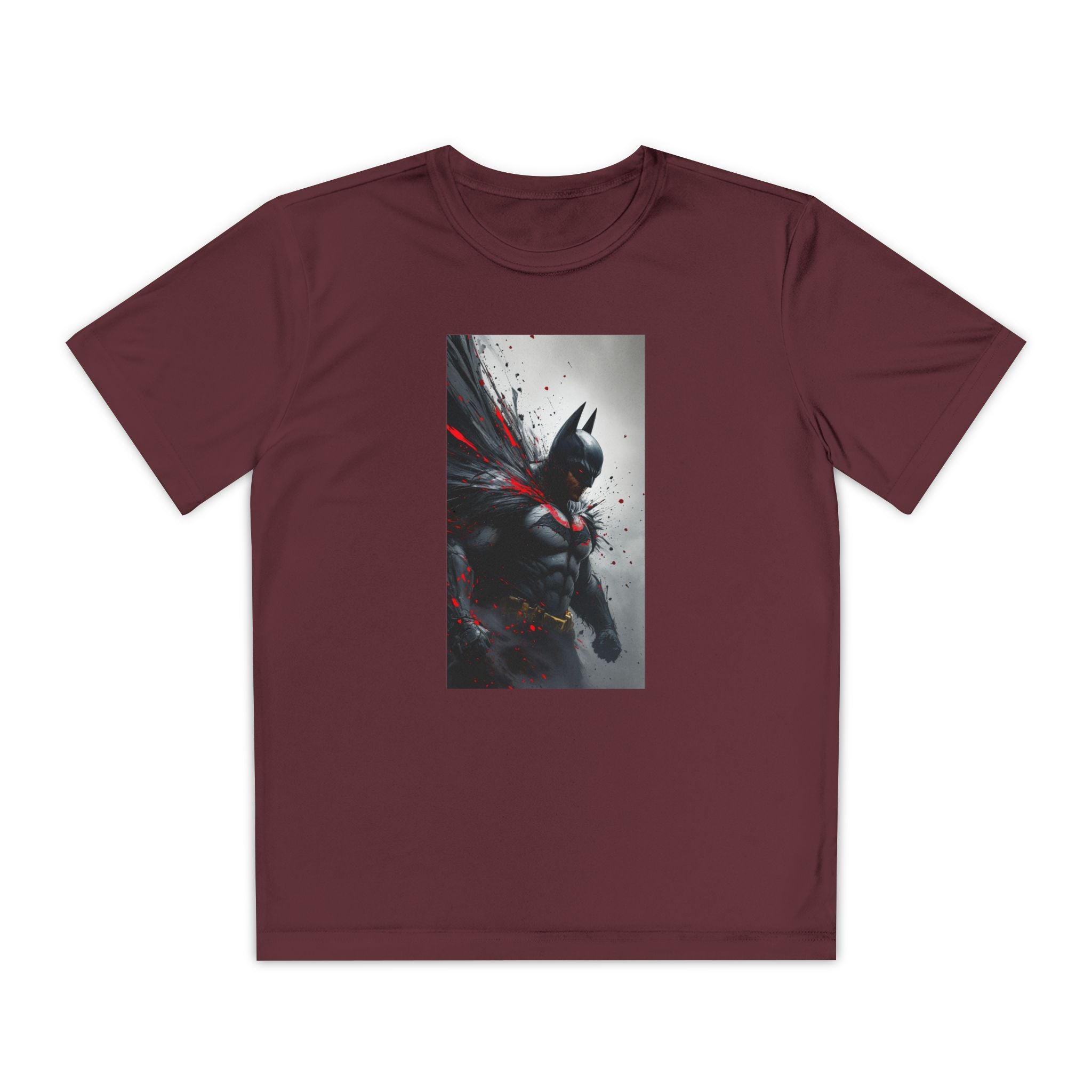 Batman Superhero Marvel Patriotic, Kids Graphic T-Shirt, Boys Hero Top, Girls Comic Book Clothing, Birthday