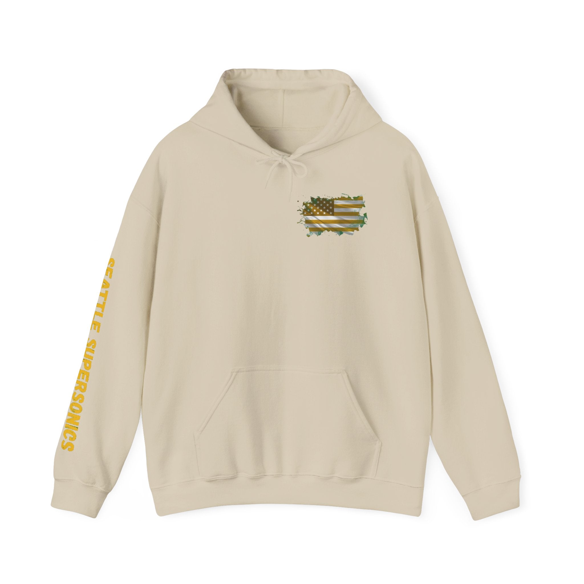 Seattle Supersonics Patriotic Hoodie